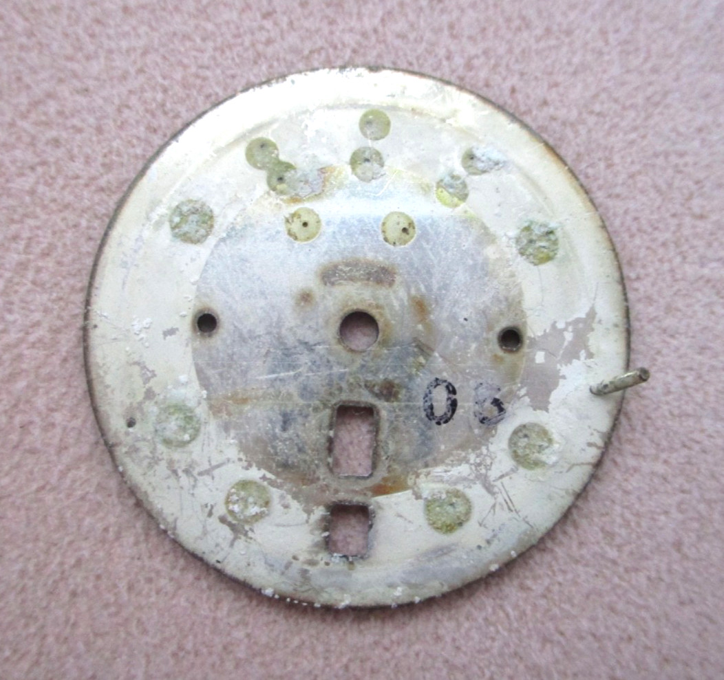 Citizen Bullhead Chronograph Dial, missing 1 foot, for parts