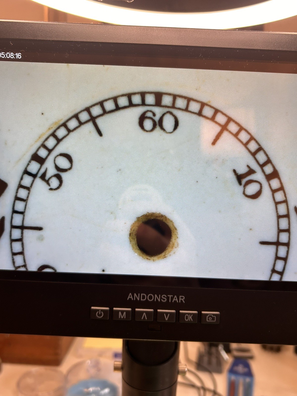 New York Standard Watch Co. USA – Pocket Watch Dial – 34mm