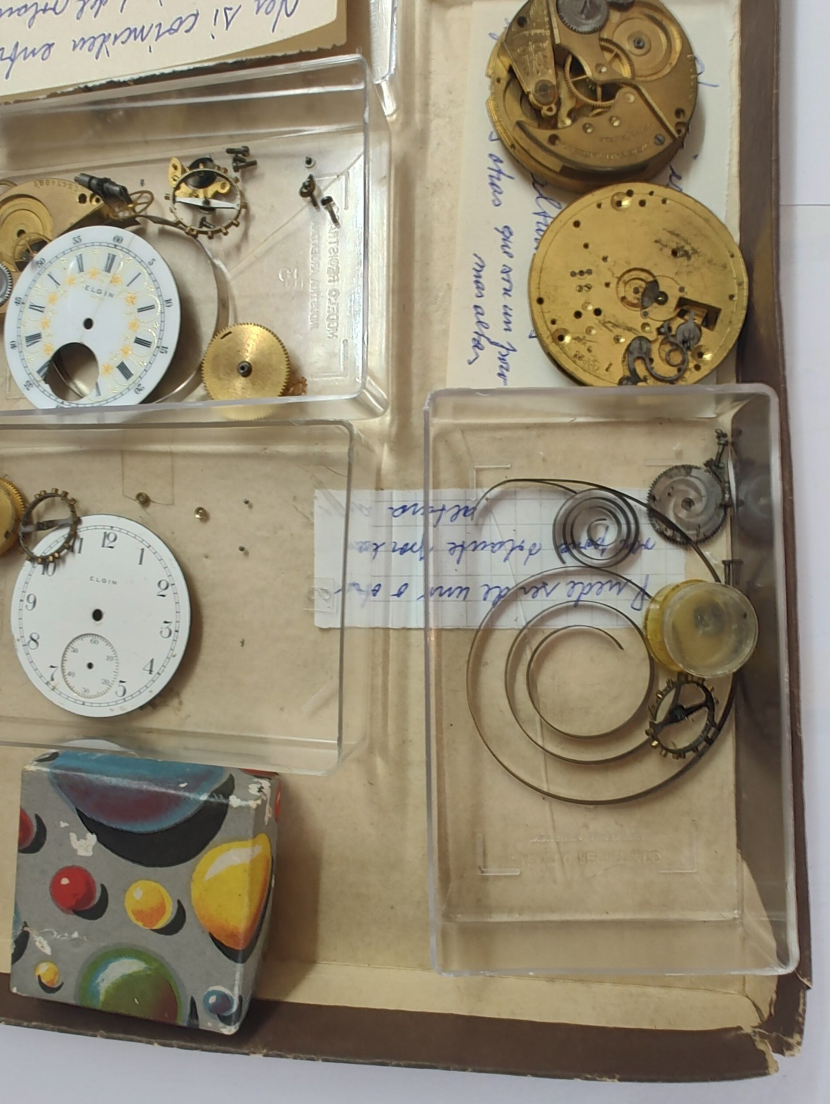 Elite Elgin National Watch Co. Archive: 1900s Movements, Fancy Enamel Dials !!