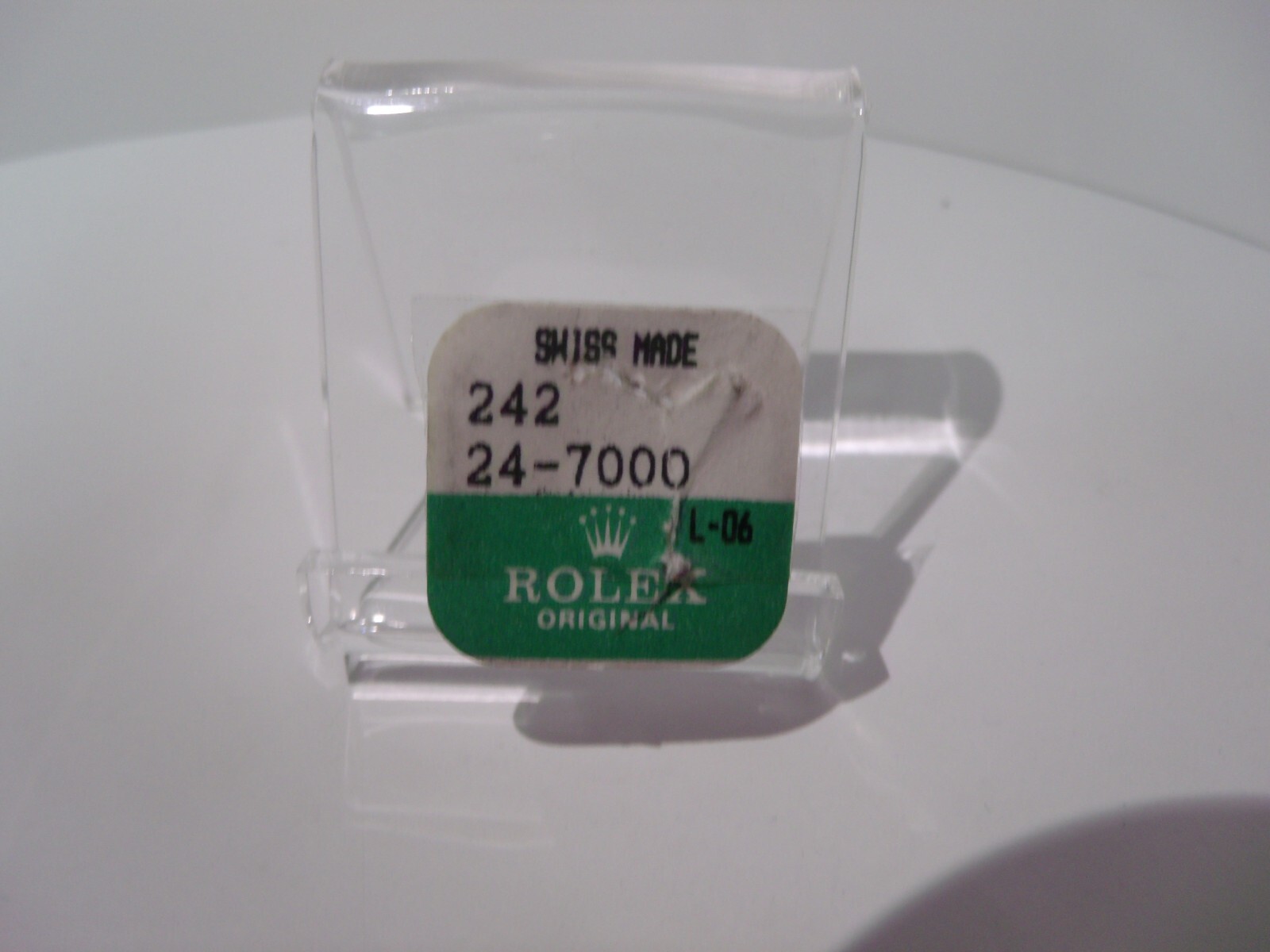 Genuine Rolex 242 24-7000 One Case tube and Gasket, R-75