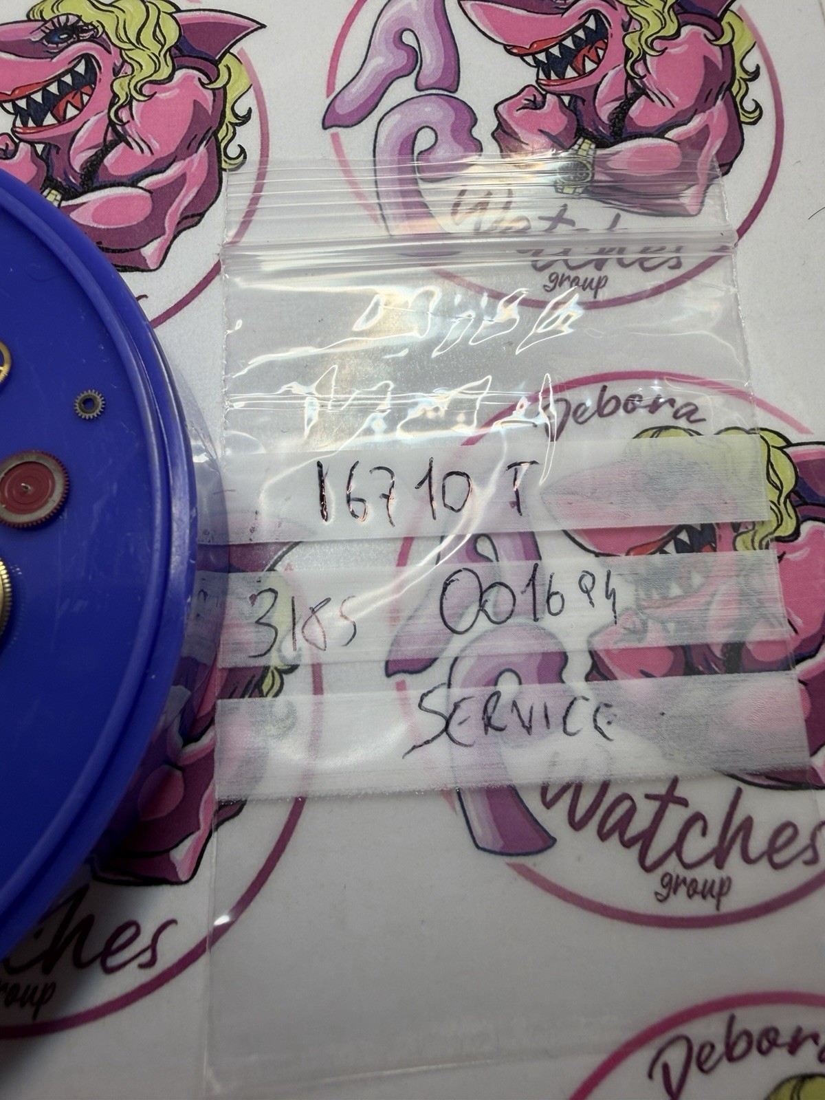 Official Service Rolex Genuine Parts GMT 16700 16710 16570 Cal 3185