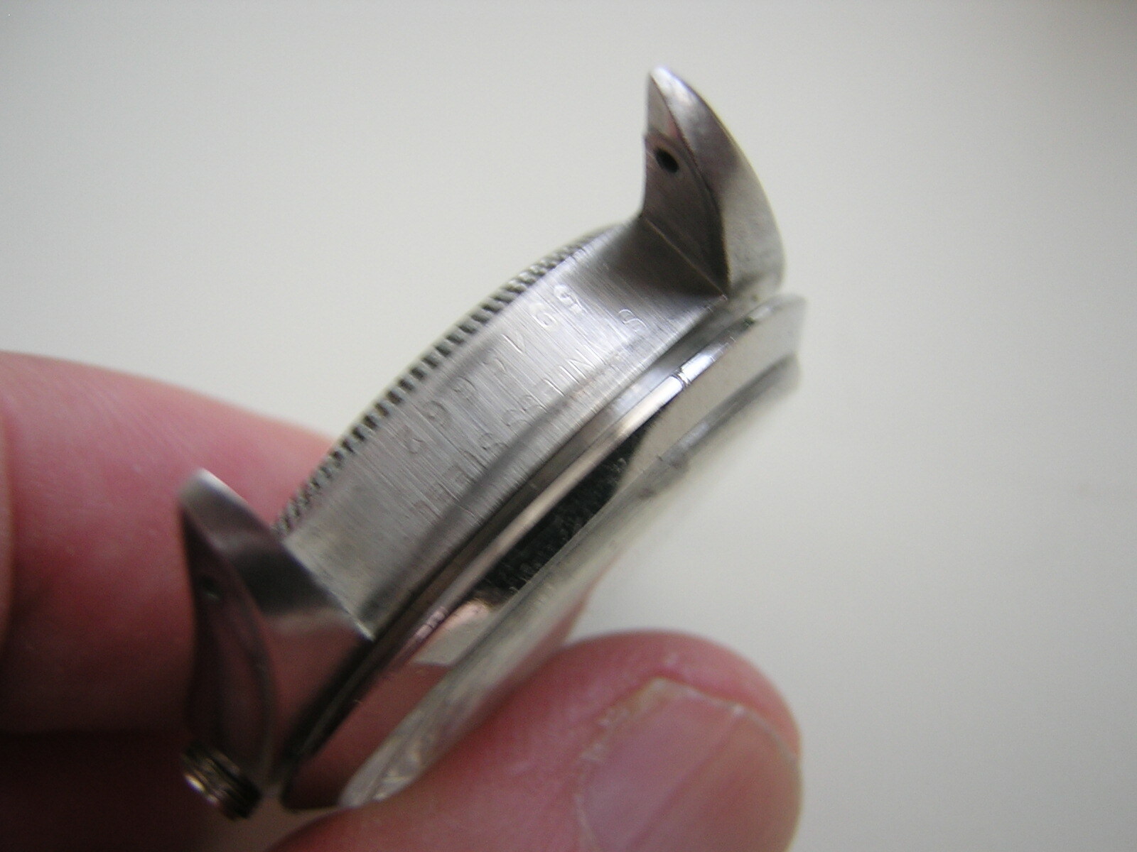 VINTAGE ROLEX OYSTER WATCH CASE REF 1500 …ALL STEEL Circa 1967..