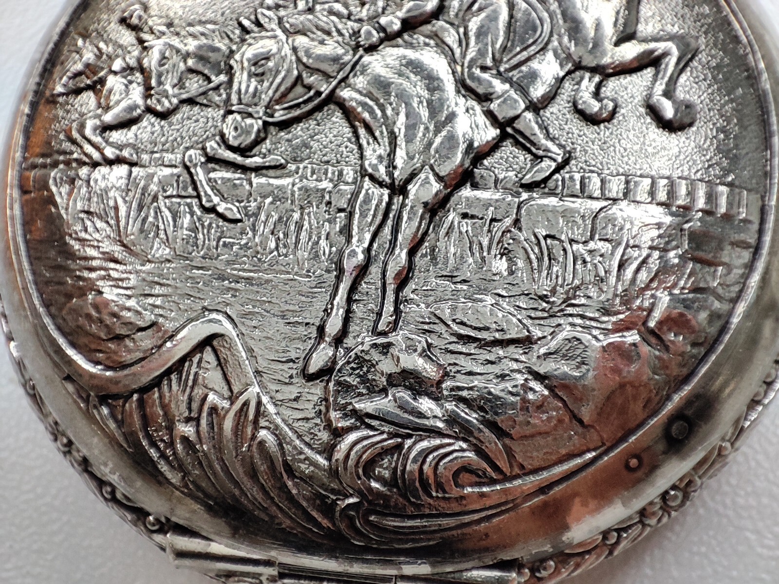 jumping horses pocket Watch lifestar 46.5 mm for parts and spares