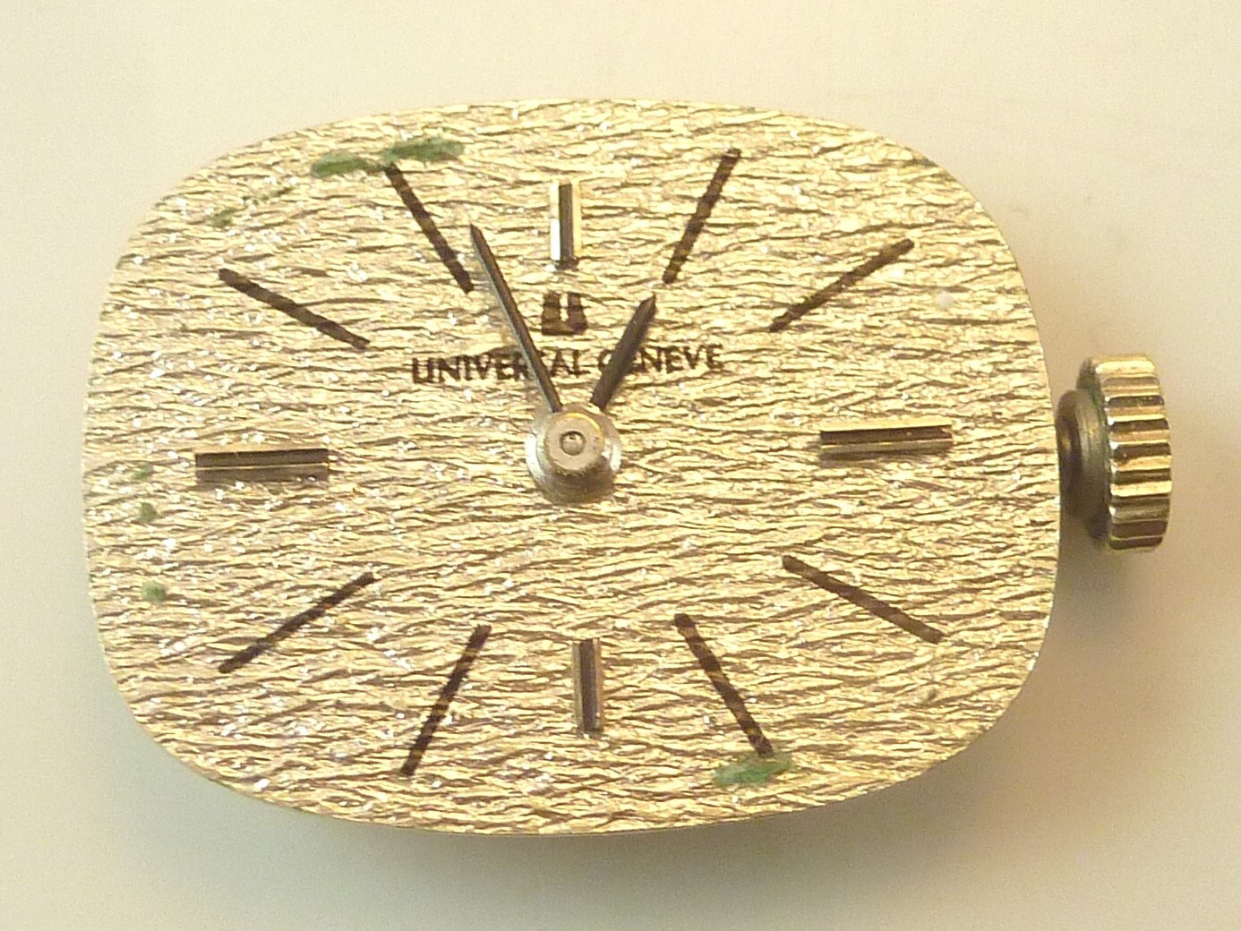 Universal Geneve Wrist Watch Movement – Good Balance – Parts / Repair