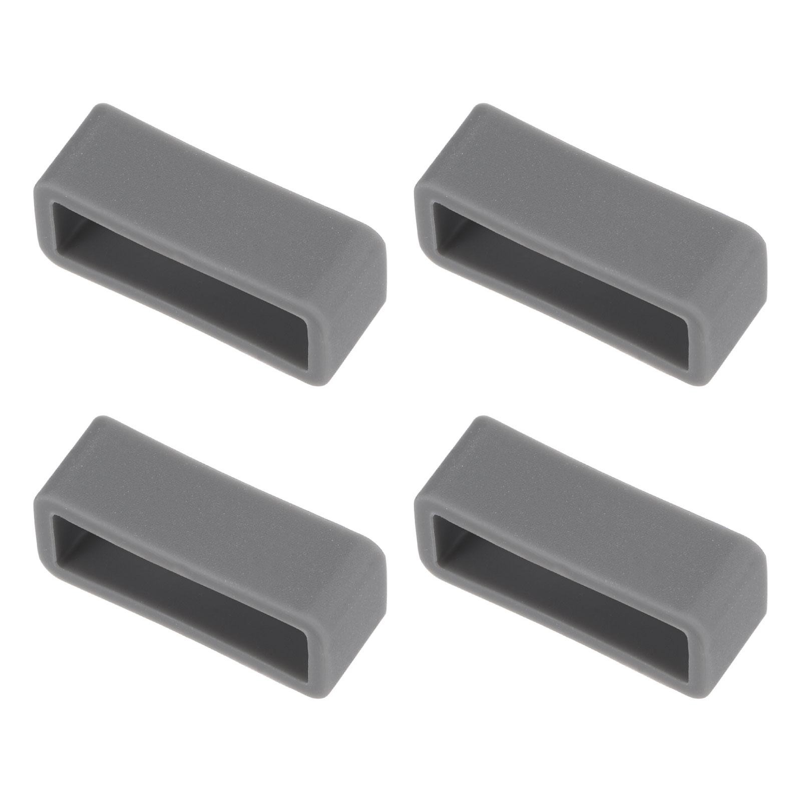 Slots strap watch, for 20mm watch strap, deep gray 4pcs