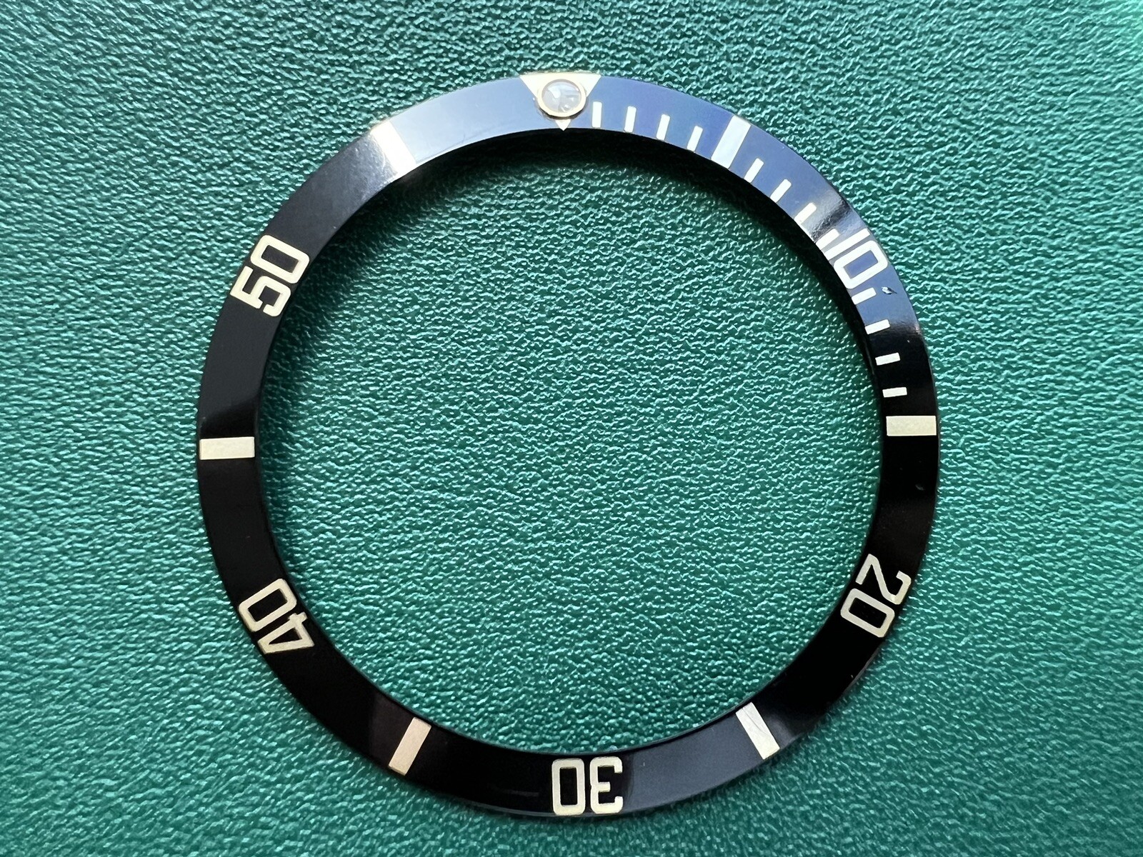 Authentic Rolex Submariner Date 16613 16803 16808 16618 Black Bezel Insert #866
