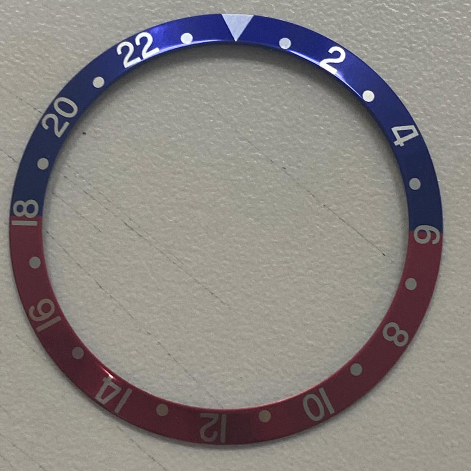 1* Vintage 36.5MM Watch Bezel Insert Ring Aluminum Watch Ring for Wristwatch Kit