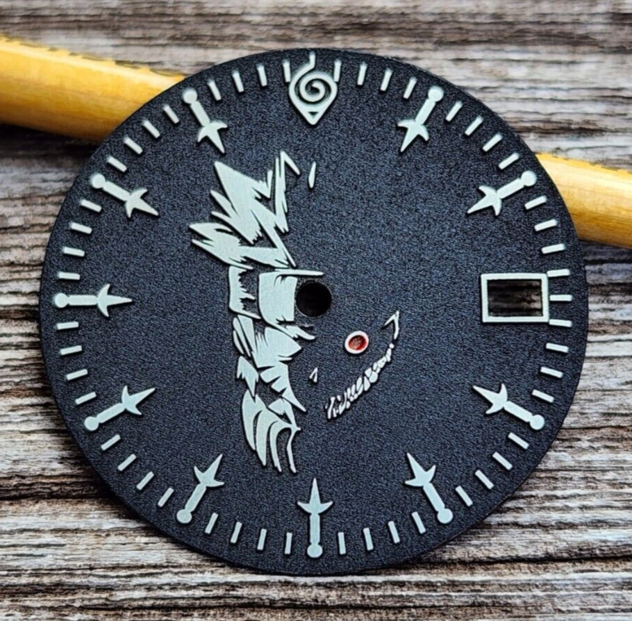 Custom-Made Laser Engraved Watch Dial | NARUTO – Order any designsize