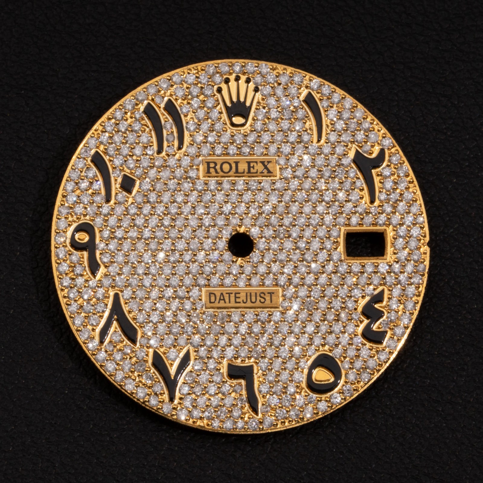 Rolex Dial Custom Diamond Arabic 36mm for Datejust Watches