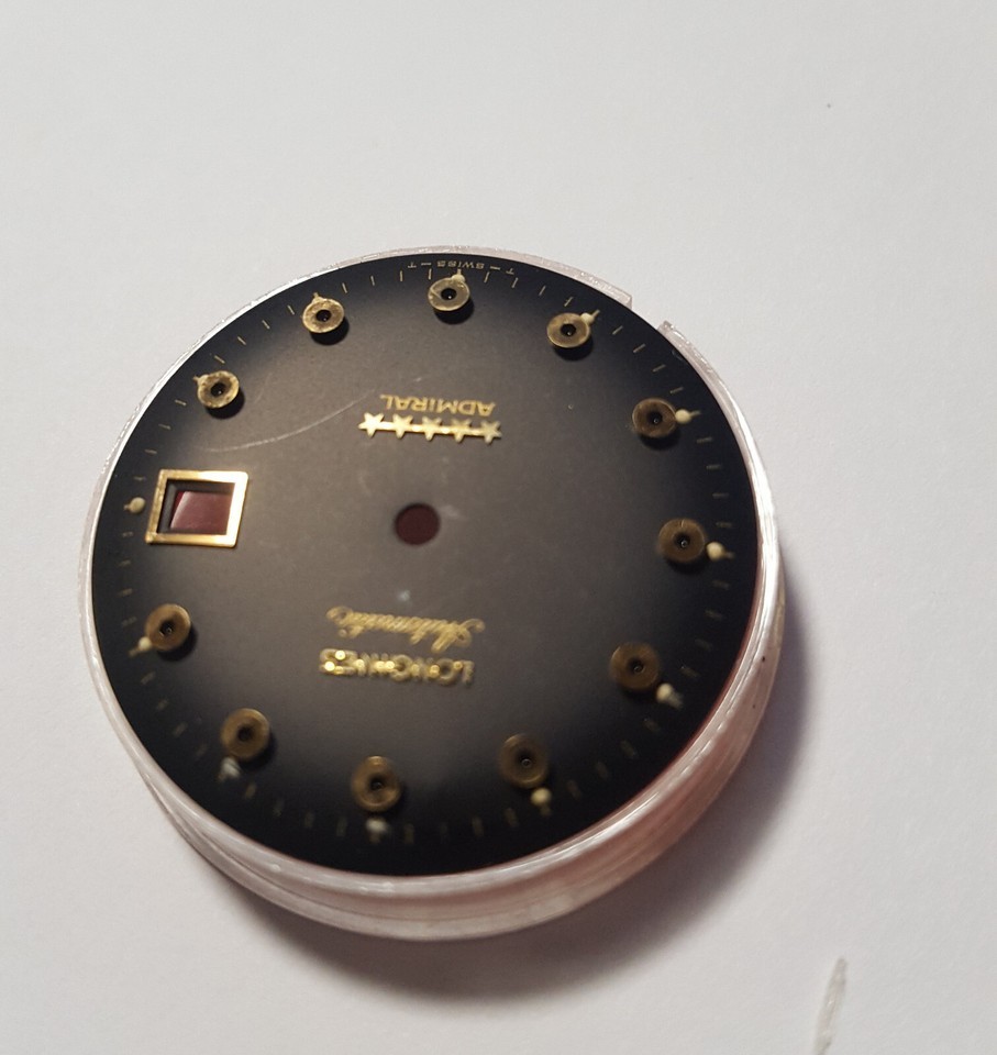 Longines Admiral Automatic 5 Star Watch Dial