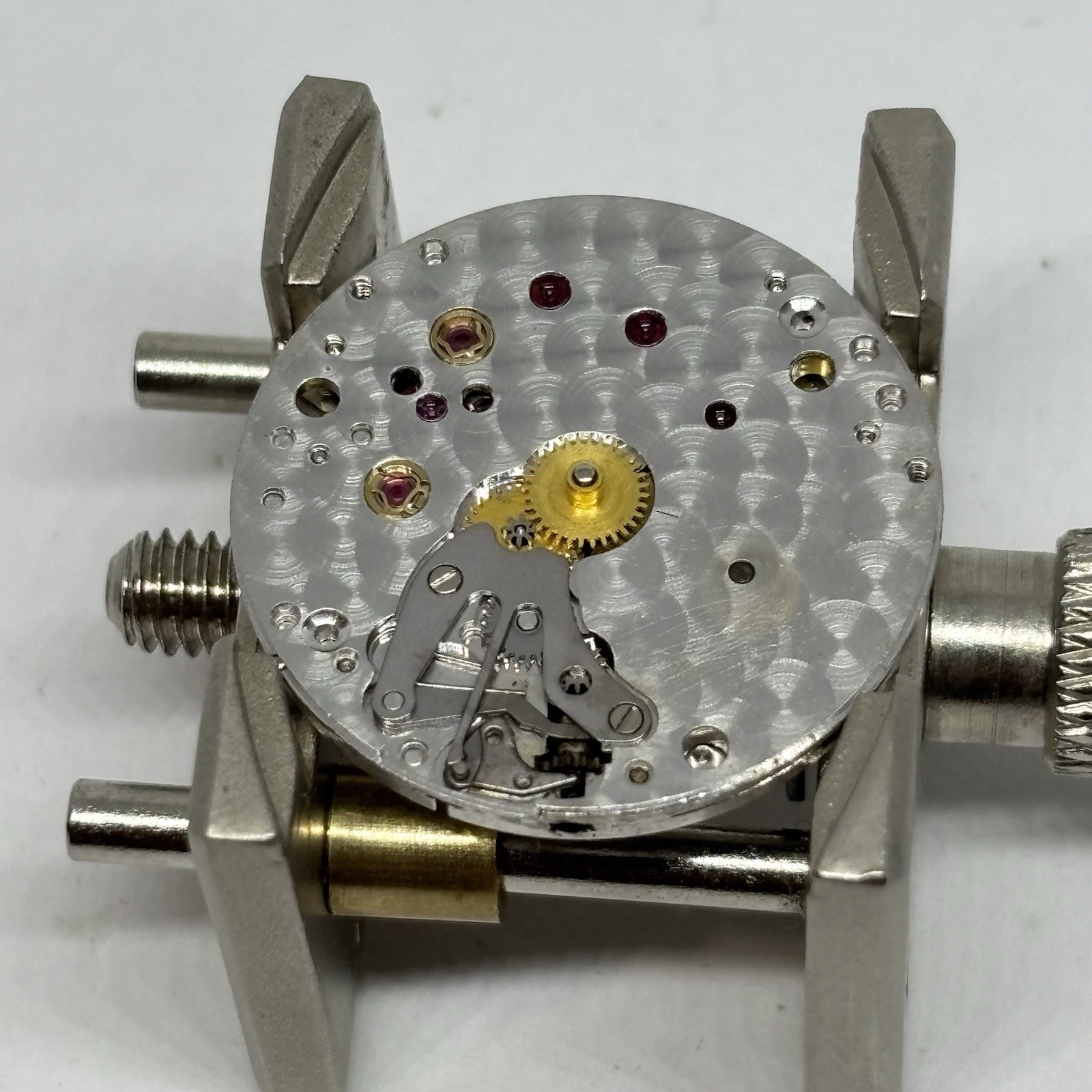 Authentic ROLEX CELLINI Cal. 1602 Movement Manual Wind Good Balance Not Running