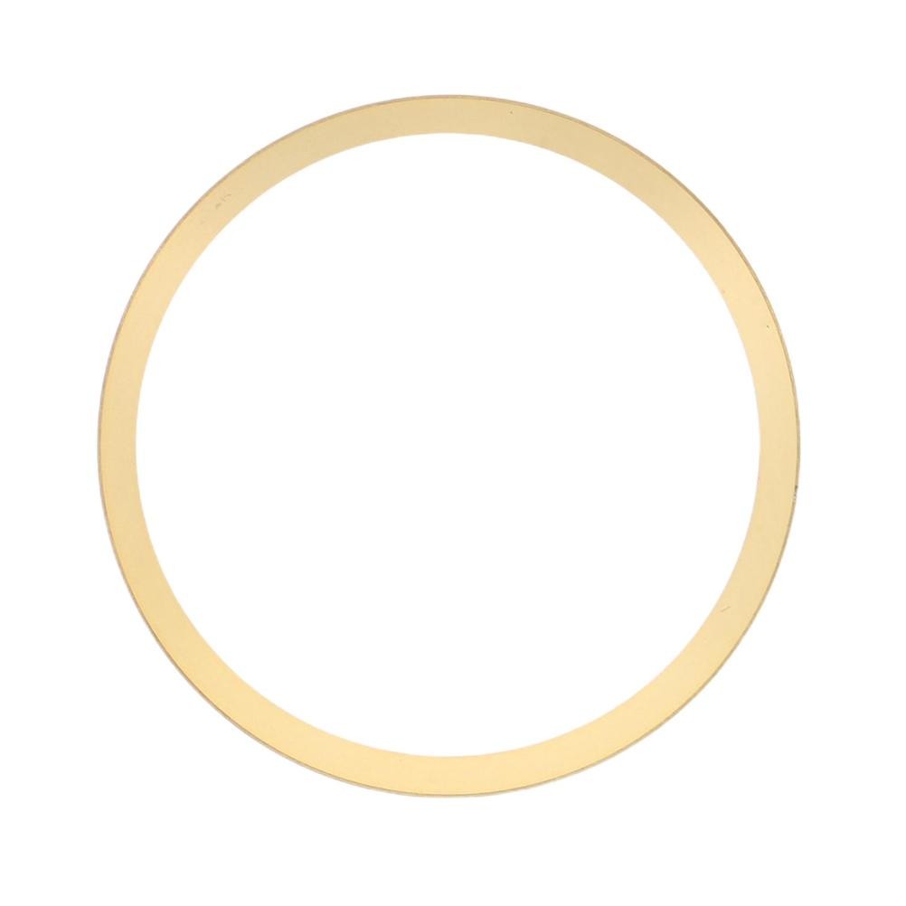 5 Pack of 3 Golden Copper Watch Inner Collar Rings for Watch Modification