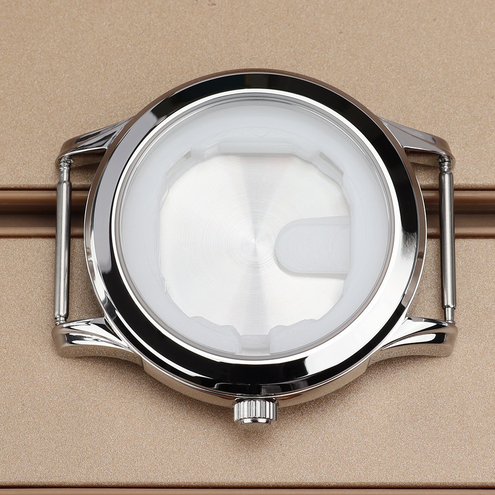 40.5mm Business Watch Case Polished 316 Stainless 10ATM For Miyota GM00 Movement