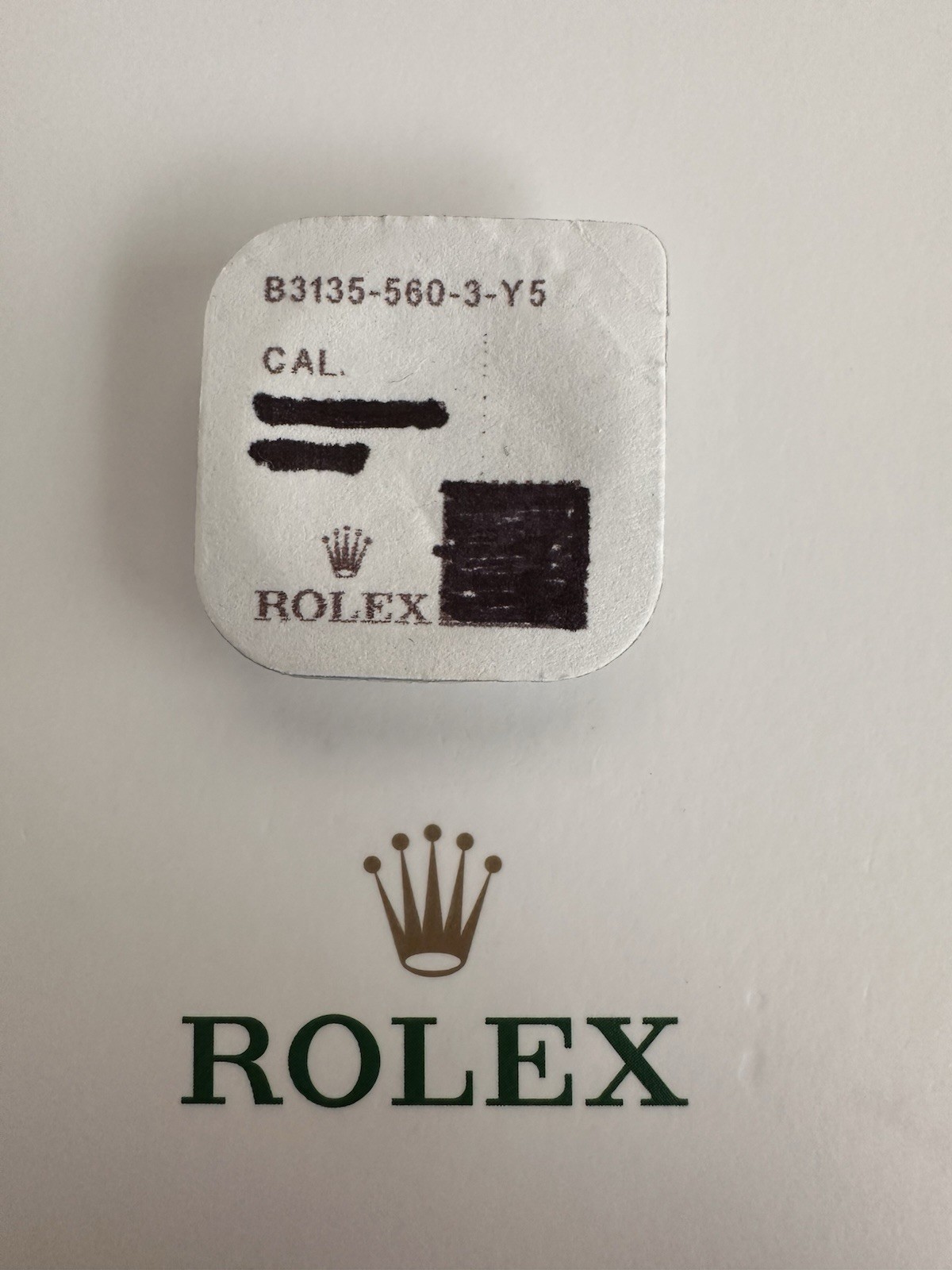 Genuine Rolex 3135-560-3 Oscillating Weight Spring Clip H0.2 5pcs 3130 3135 3155
