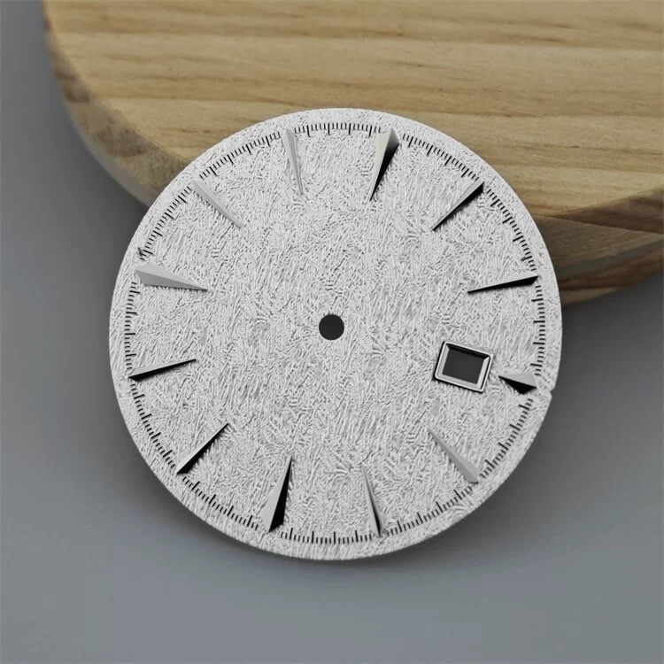 35mm High Quality Precision Cocktail Watch Dial for NH35 Gray