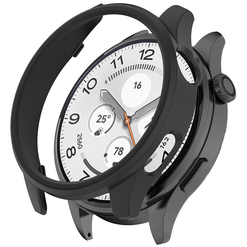 Semi-Enclosed Cover Case PC Skeleton Bumper Scratch Resistant for Xiaomi Watch 5