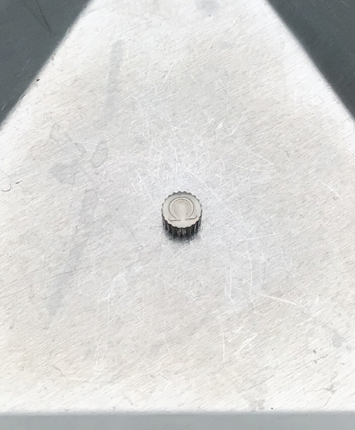 Genuine Omega Crown 42051 S/S NOS