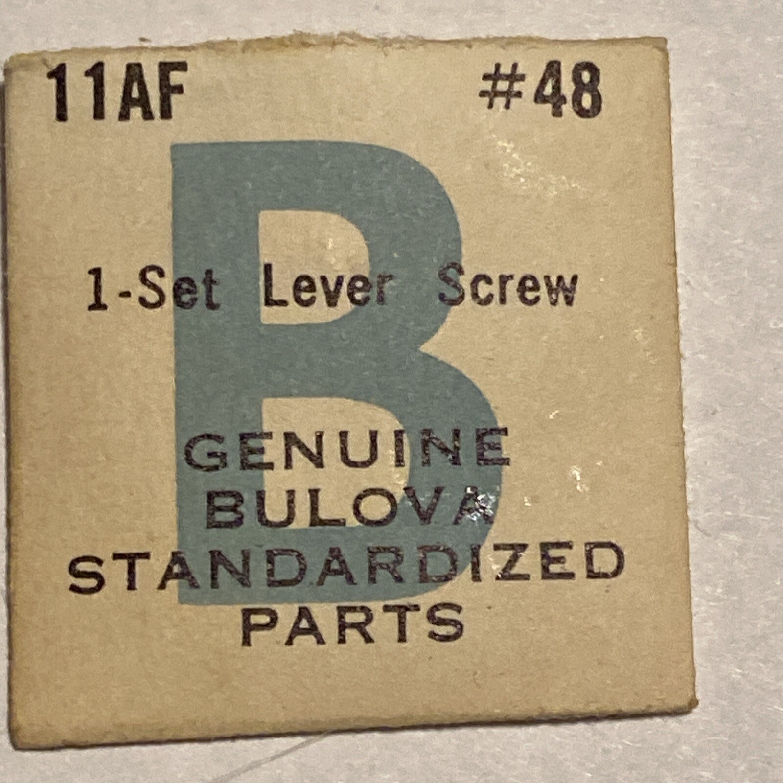 NOS Bulova Set Lever Screw #48 #5443 Cal. 3AC 7AD 7AK 7AP 7BPP 7BS 10AX 11AAC