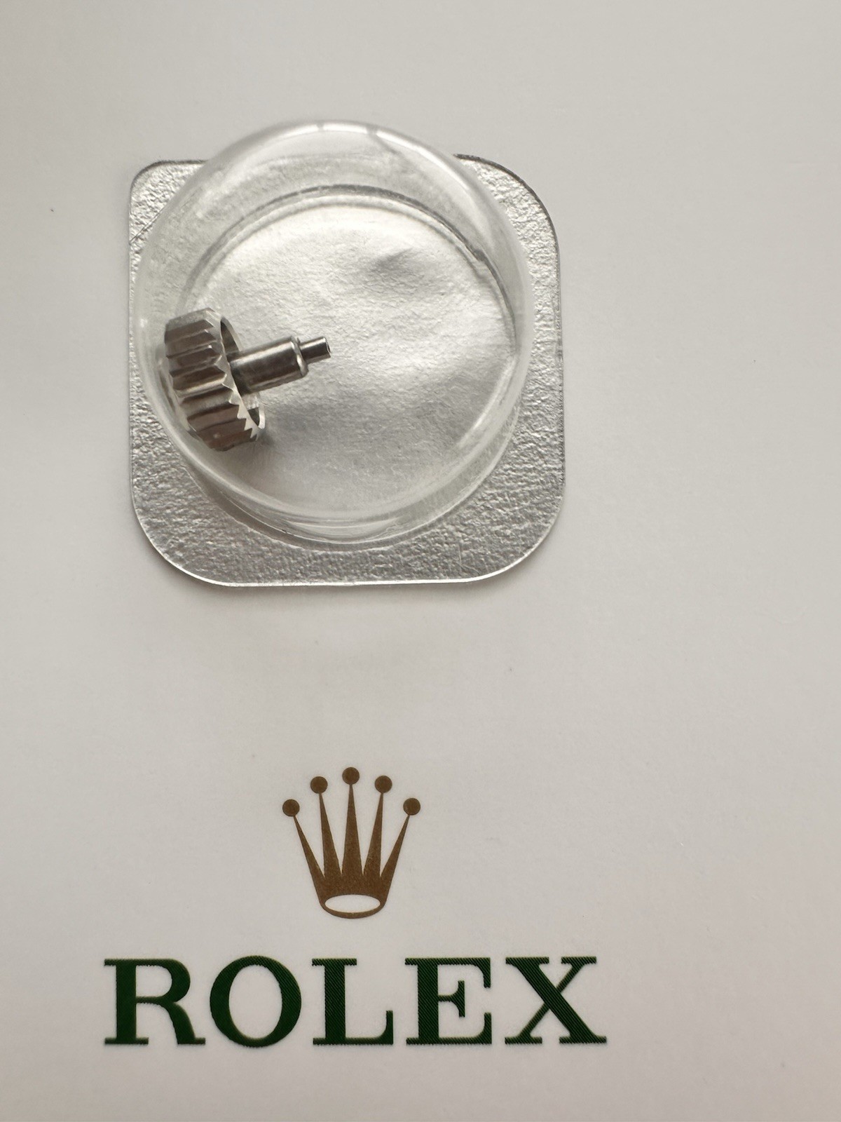 Genuine Rolex 24-704-0 Crown With Gasket 116520, 116600, 116610, 16800, 126710