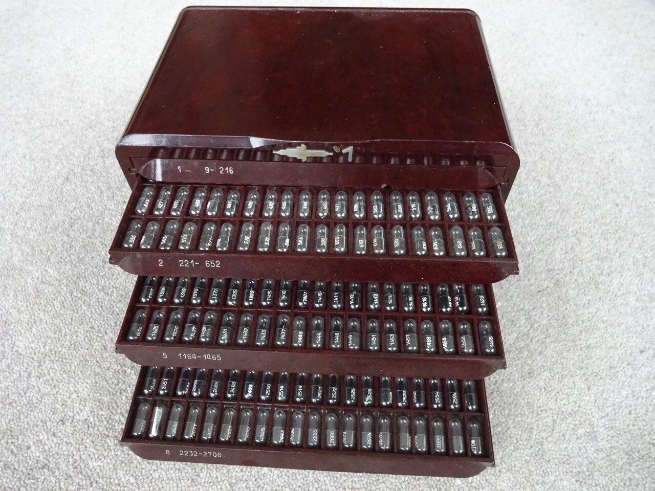 1x Ronda Watch Balance Staff NOS – Choose a staff number from Box #1 (ref P178)