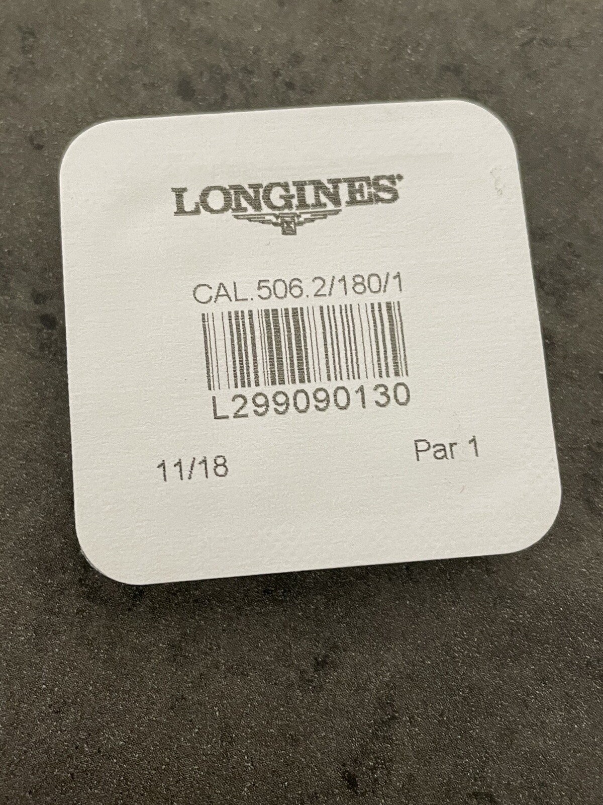 Longines Cal. 506.2 Part 180/1 Barrel Complete ETA 6497 Unitas 6498 Original New