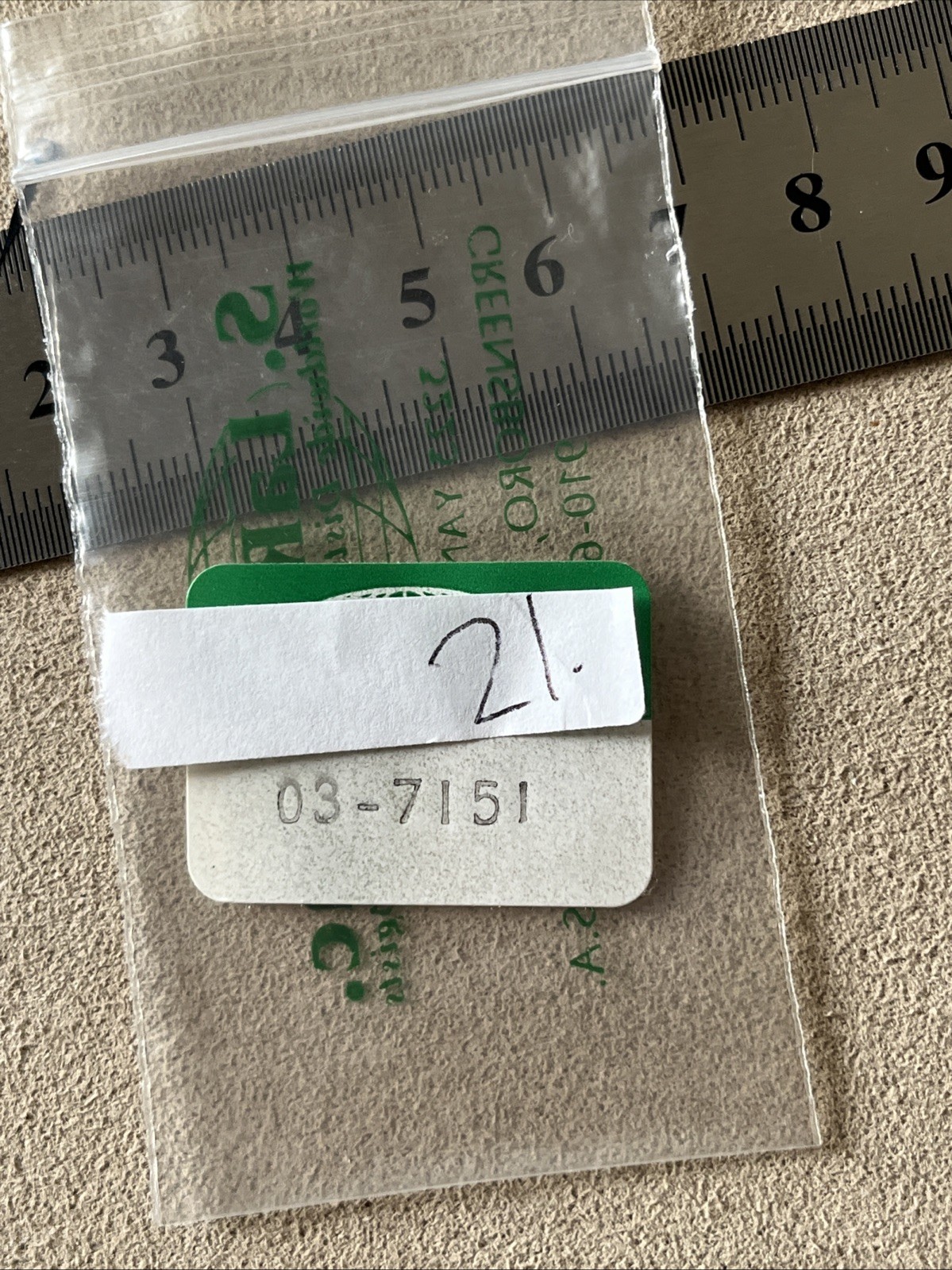 Waltham Watch Hand 10 mm (Total Length 11 mm)