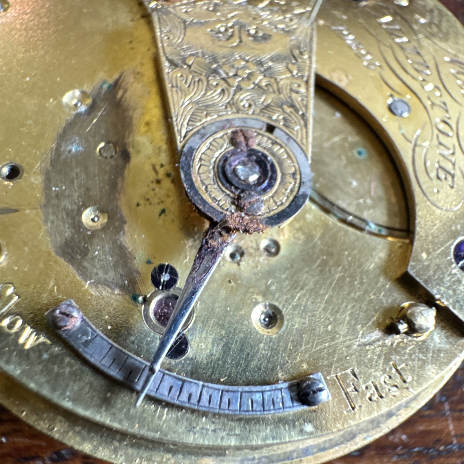 Martin Maidstone Kent Pocket Watch Movement