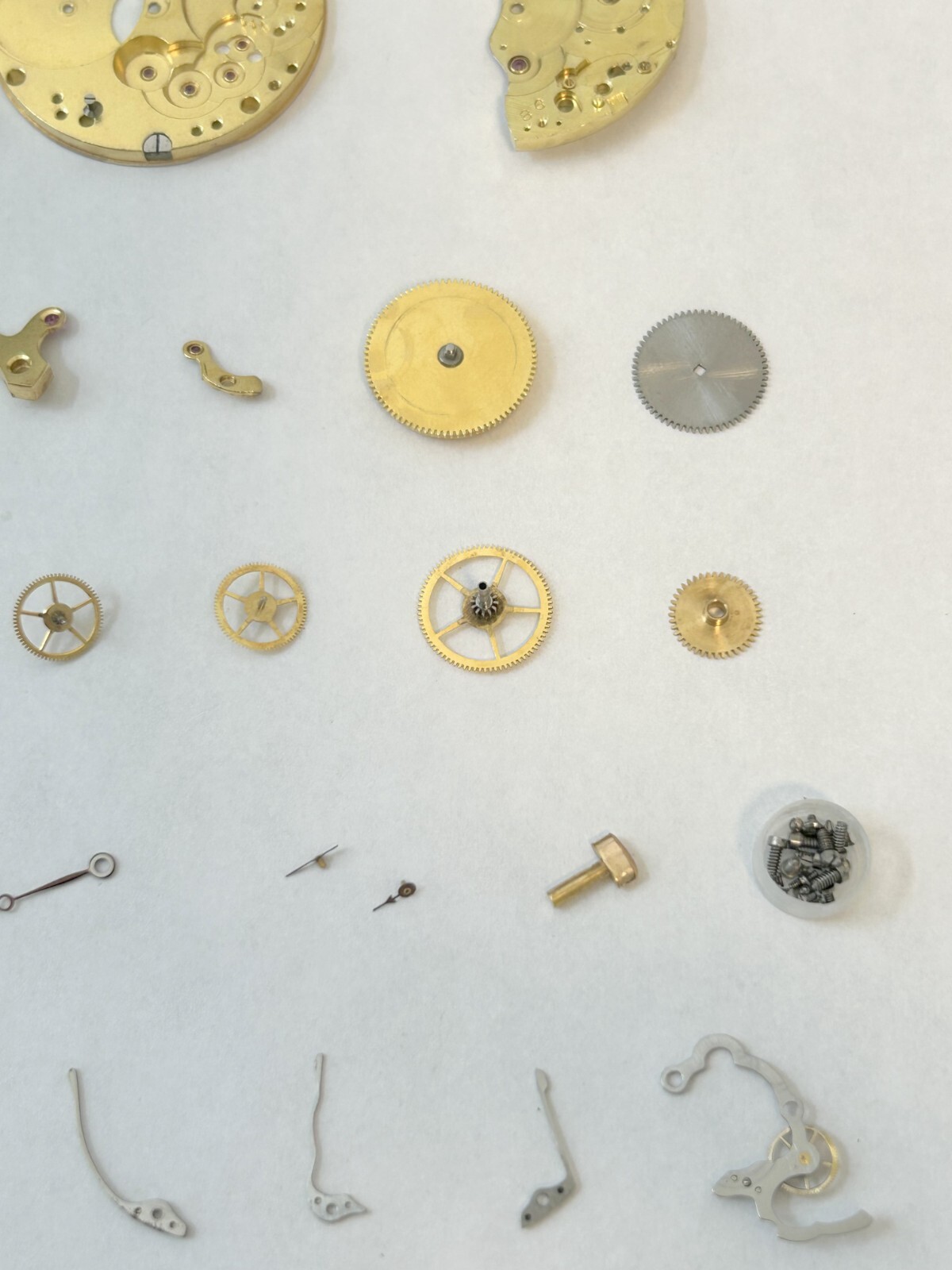 Landeron Monopusher Chronograph Watch Movement Parts Cal 2 3 15 Dial Hands Sub