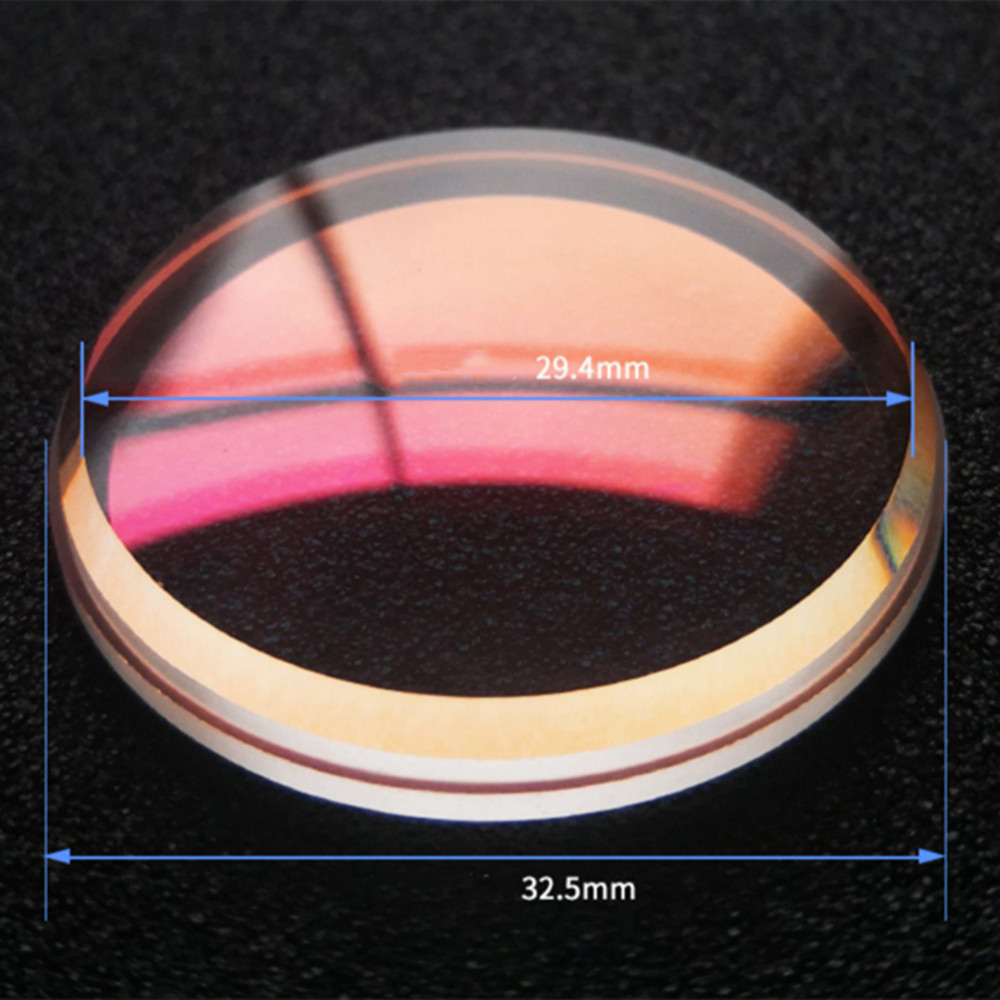 32.5×29.4×5.2mm Double Dome With Step Edge Watch Glass 7549-7010 7C46-7011