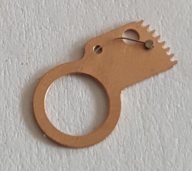Omega Caliber 330 Part Number 1407 (Pawl Bearing Yoke with Stud and Spring)