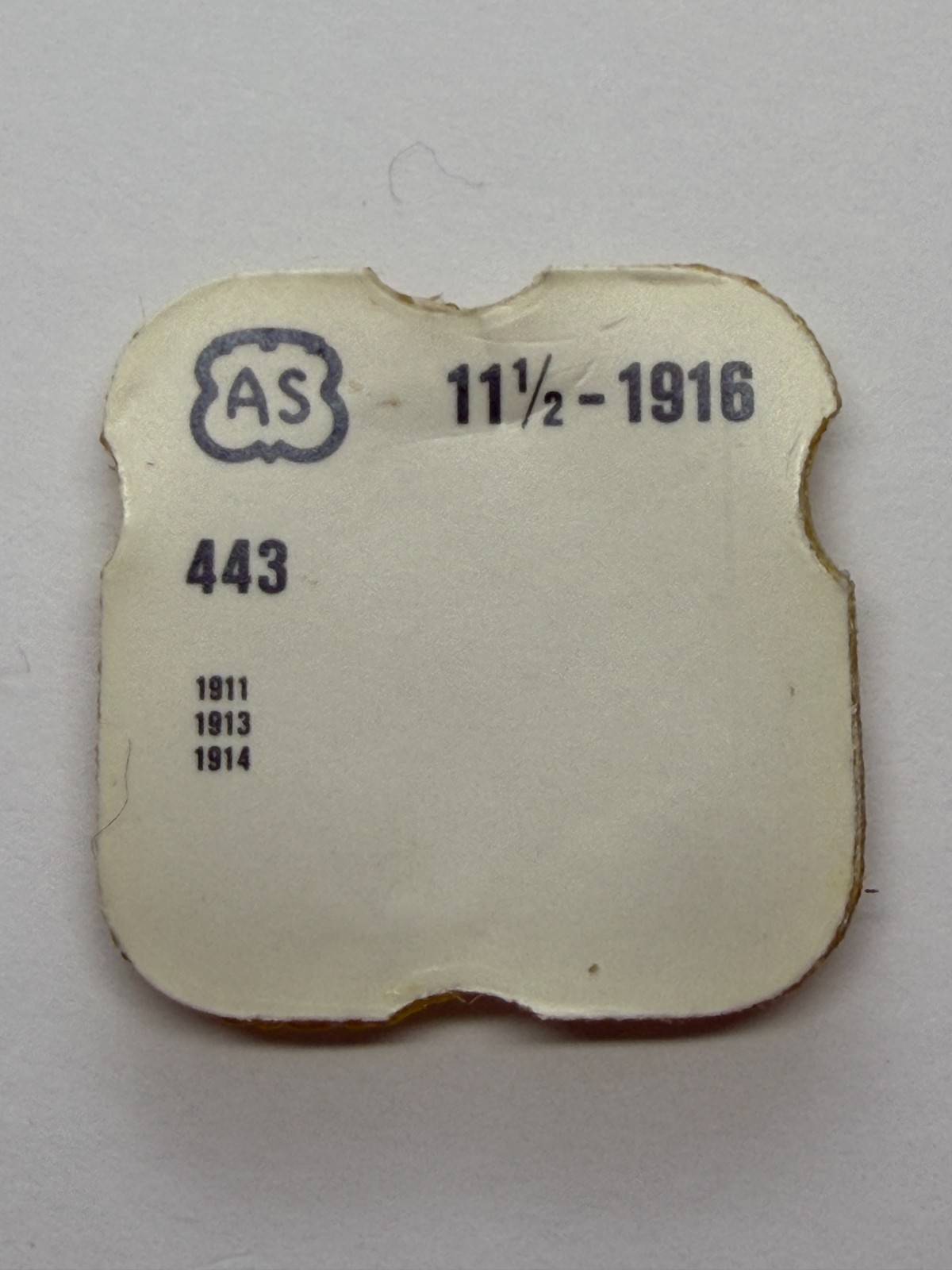 AS 1916, 1911, 1913, 1914, Part 443 Setting Lever NOS