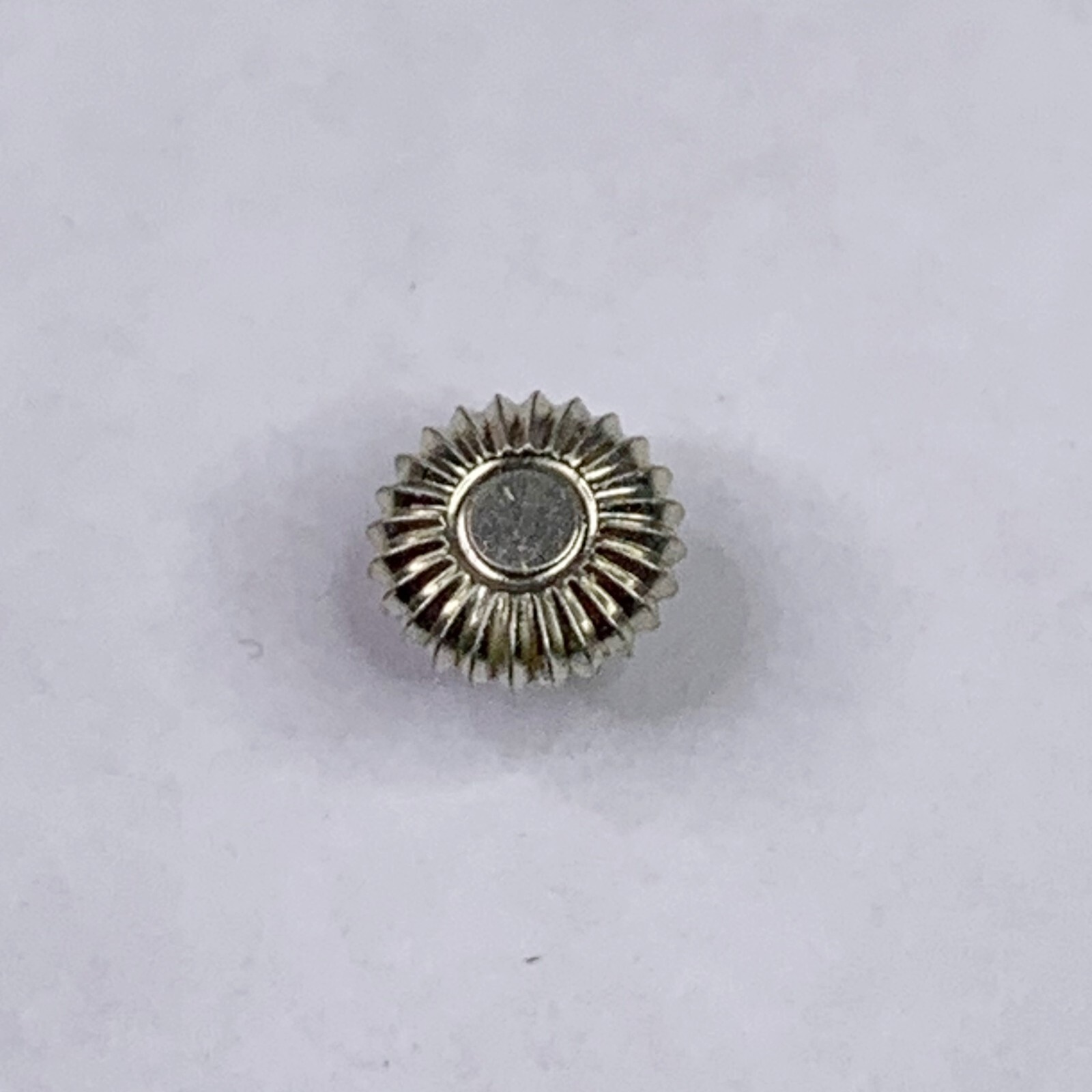 Louis XV Pocket Watch Winder Crown 6.9mm Watchmaker Parts Repair White Silver