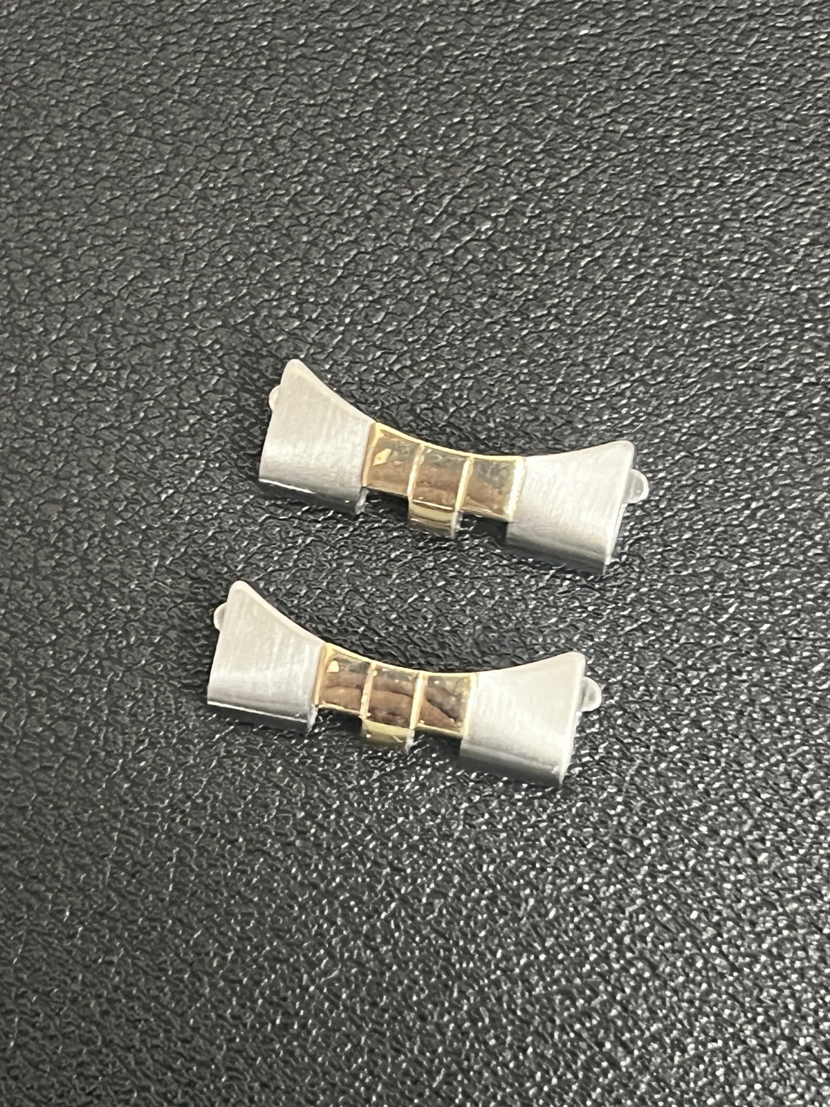 Authentic 455J Rolex 20mm End Links Yellow Gold & Stainless Steel