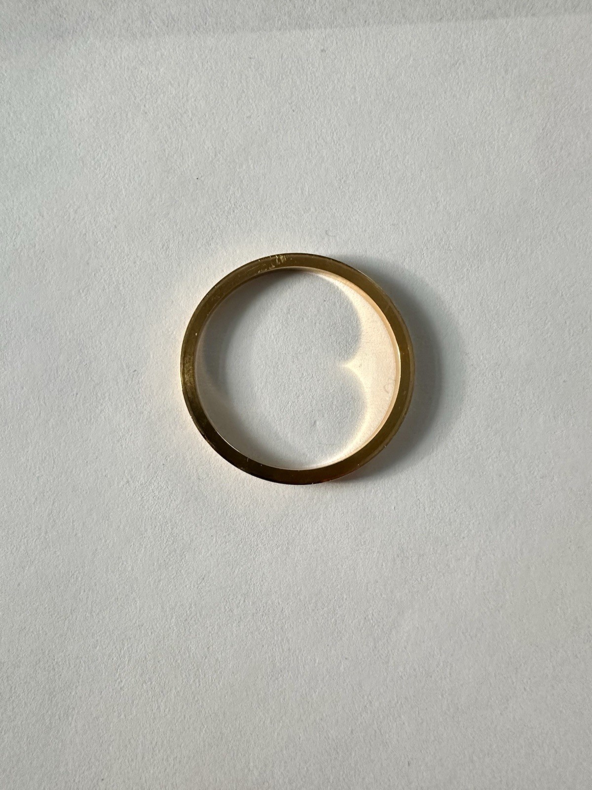 Rolex Steel Oem DOMED BEZEL FOR 36MM DATEJUST 116200. Gold Plated , Steel Bezel