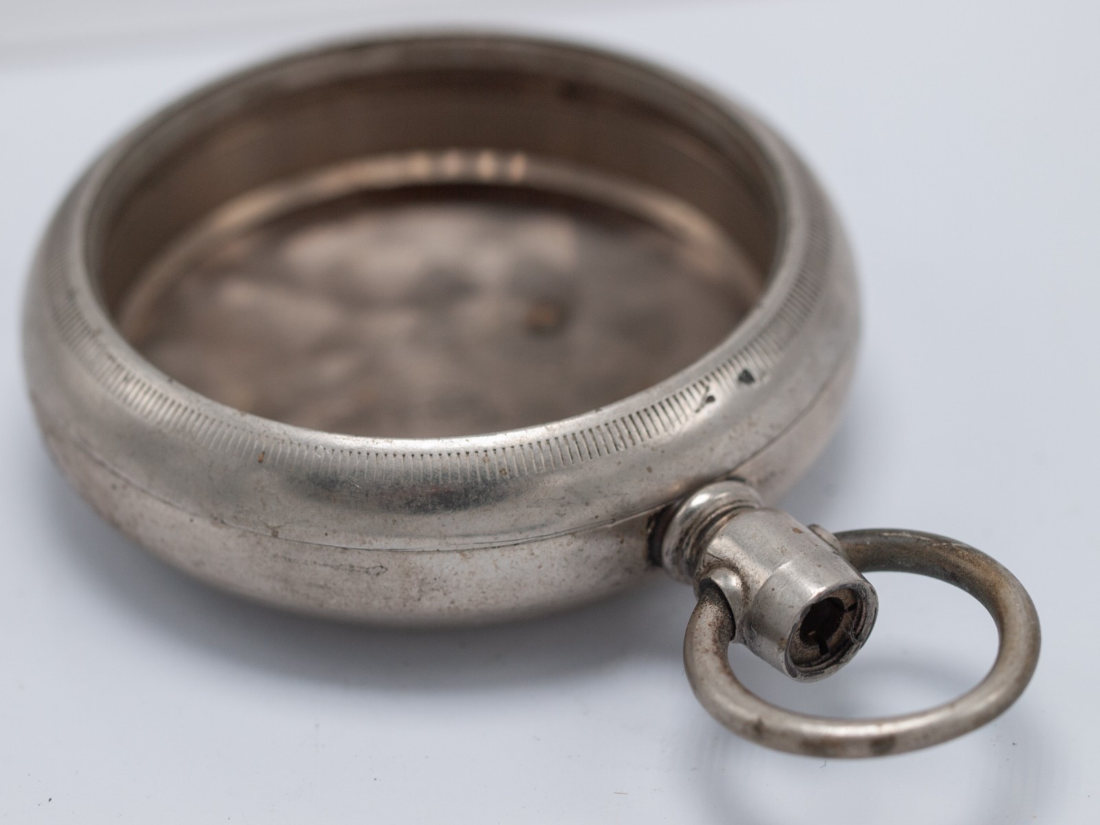 Fahys Oresilver 18s Pocket Watch Open Face Lever Set Case 55.8mm