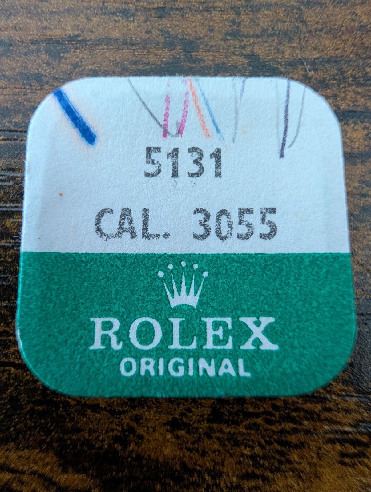 ROLEX-STAR WHEEL ASSEMBLED-FACTORY SEALED-CAL 3055 PART 5131