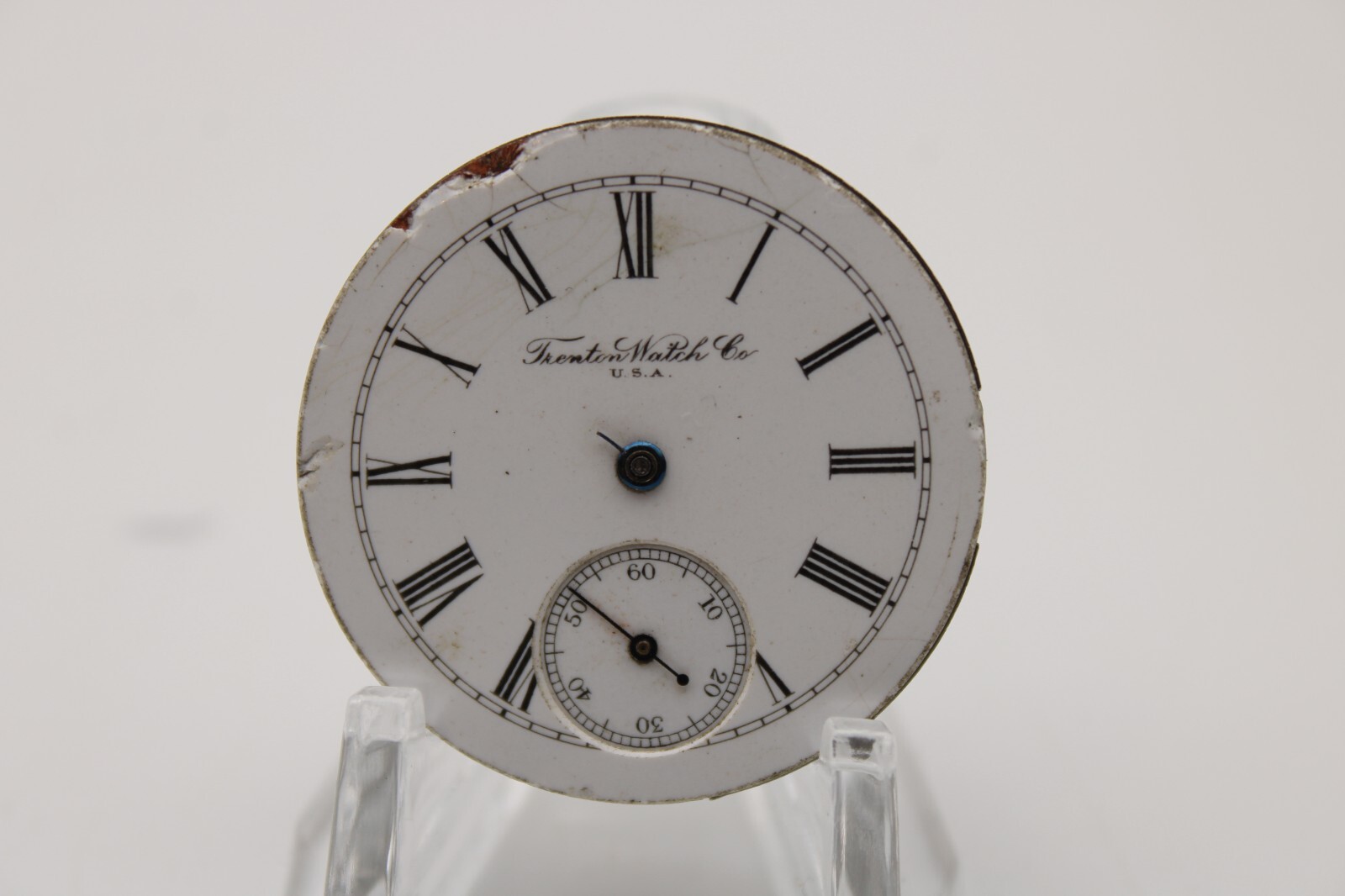 1899 TRENTON POCKET WATCH MOVEMENT 715762 GRADE 52 6s 7j (EO2)