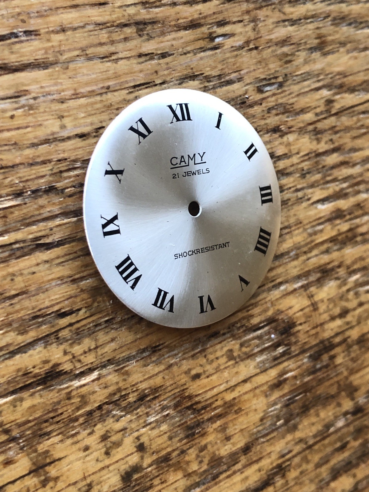 Vintage Camy Swiss Wristwatch Dial Only for Parts 31mm