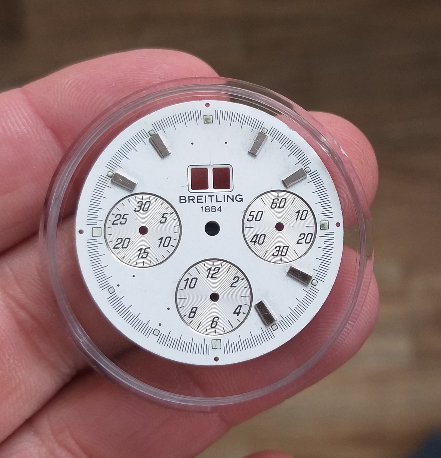 Breitling 1884 Crosswind White Chronograph Dial Ref. A44355