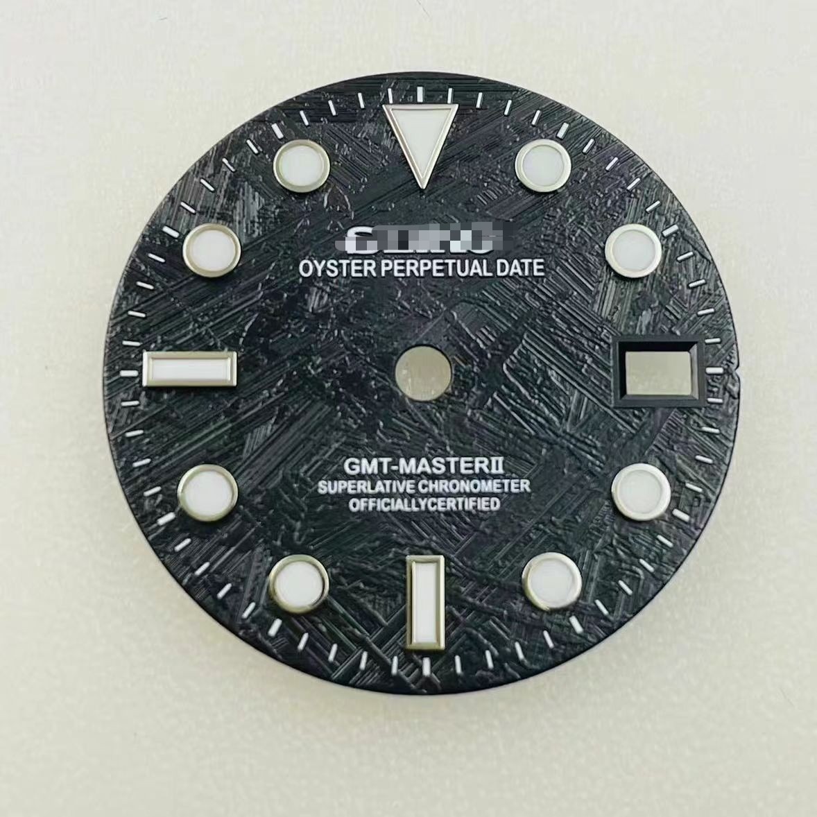 New model suitable for NH35 NH34 meteorite pattern dial blue night light