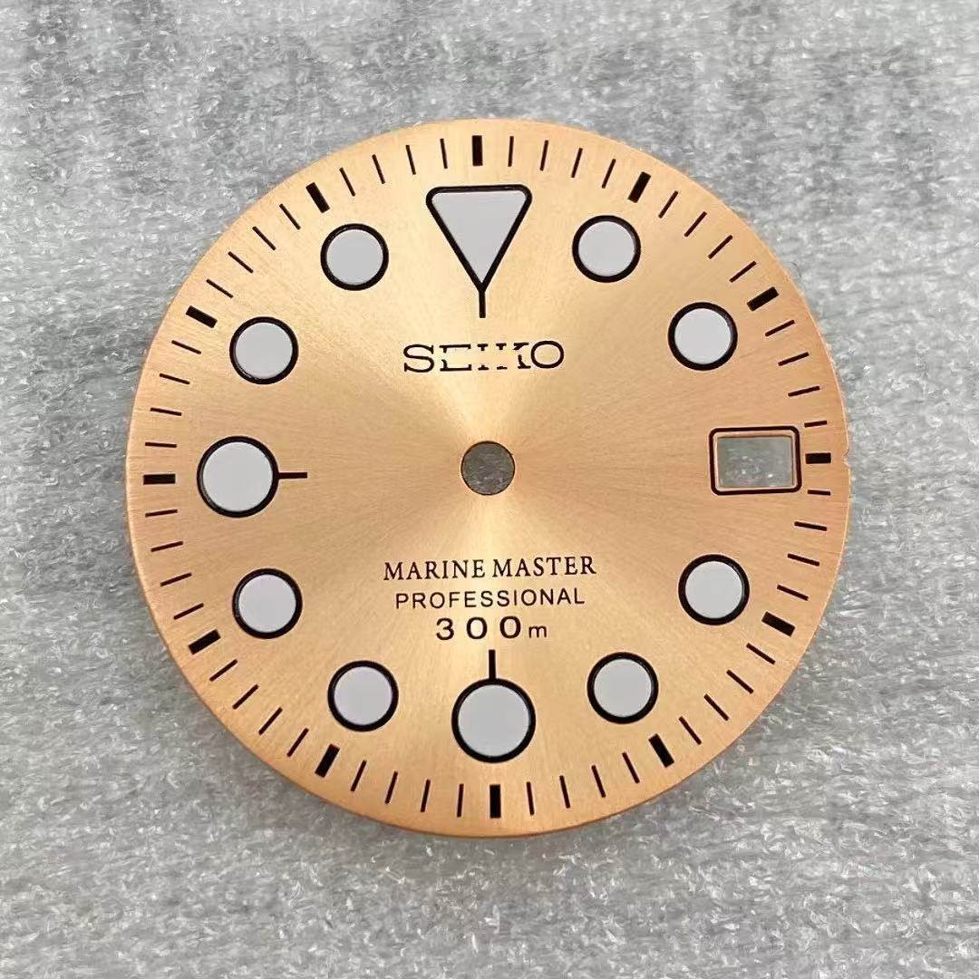 28.5mm Green Luminous Watch Dial for Nh35 NH36 Movement Watch accessories