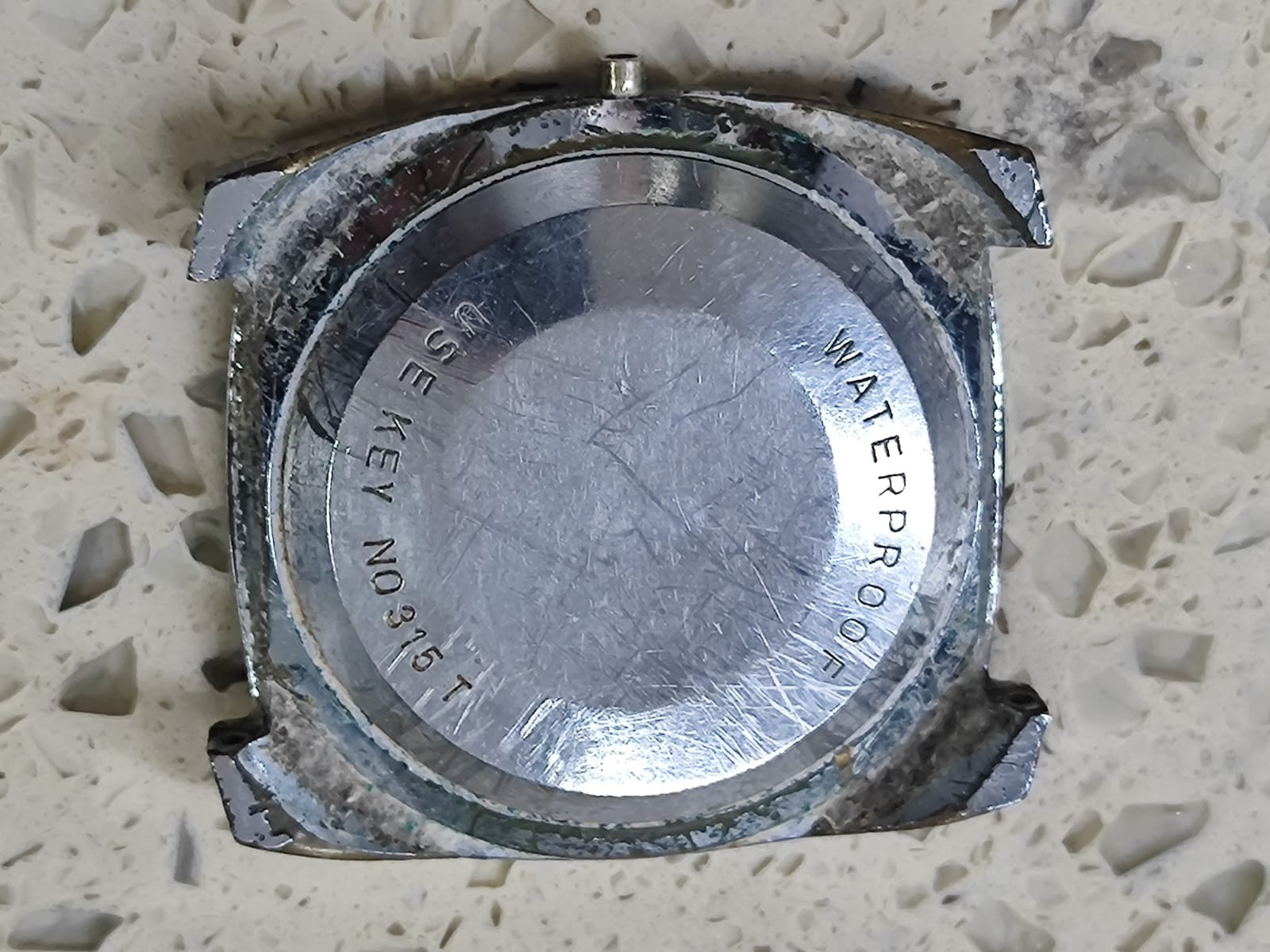 Tissot Seastar Seven Ref 44586-8 Part Case Cal 784-2 USED