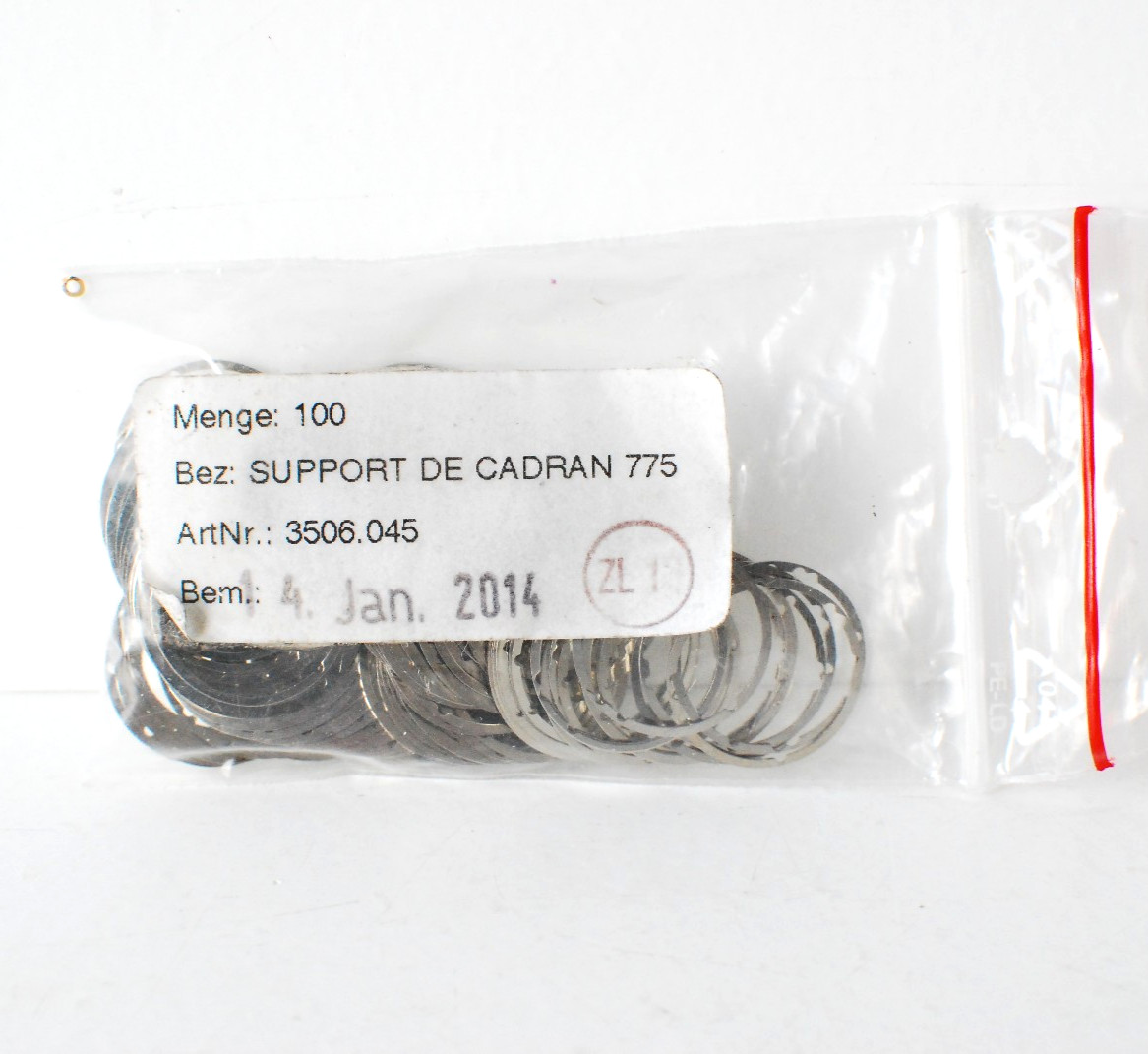 LARGE COLLECTION OF WATCH DIAL 775 SPACERS – FOR RONDA 775 MOVEMENT?