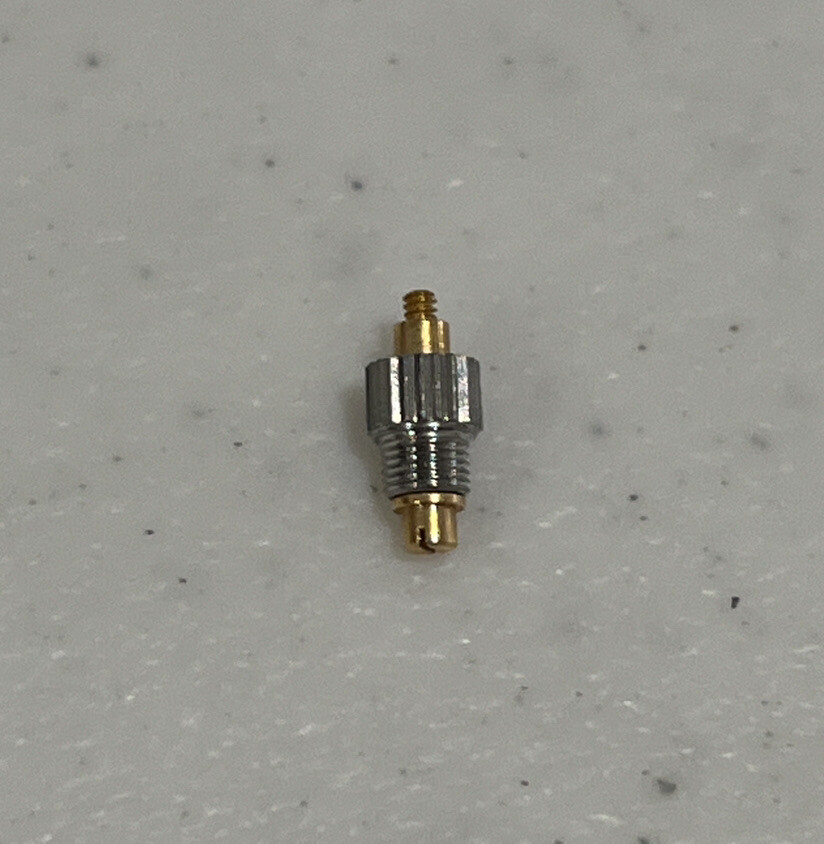 Rolex Screw With Tube For Daytona Pusher 16523 Authentic Original New SS Yellow