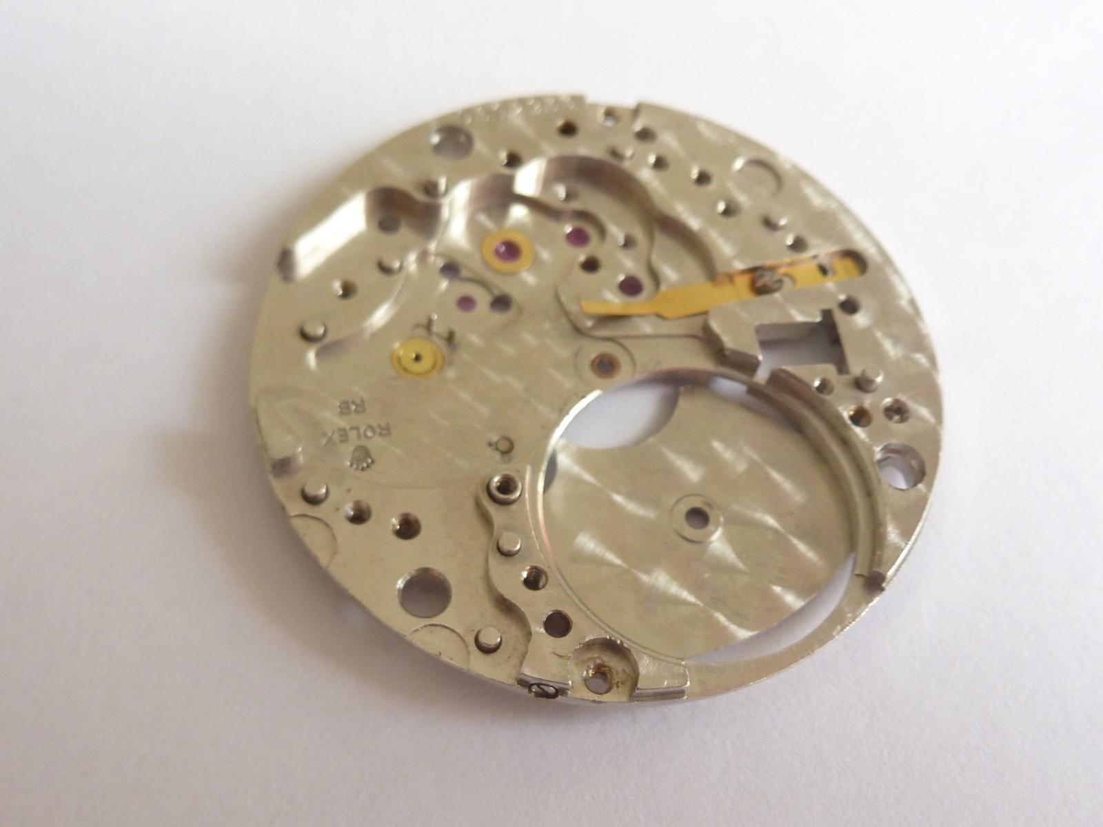 100% Authentic ROLEX 1570 Main Plate with all jewels mint condition 1530