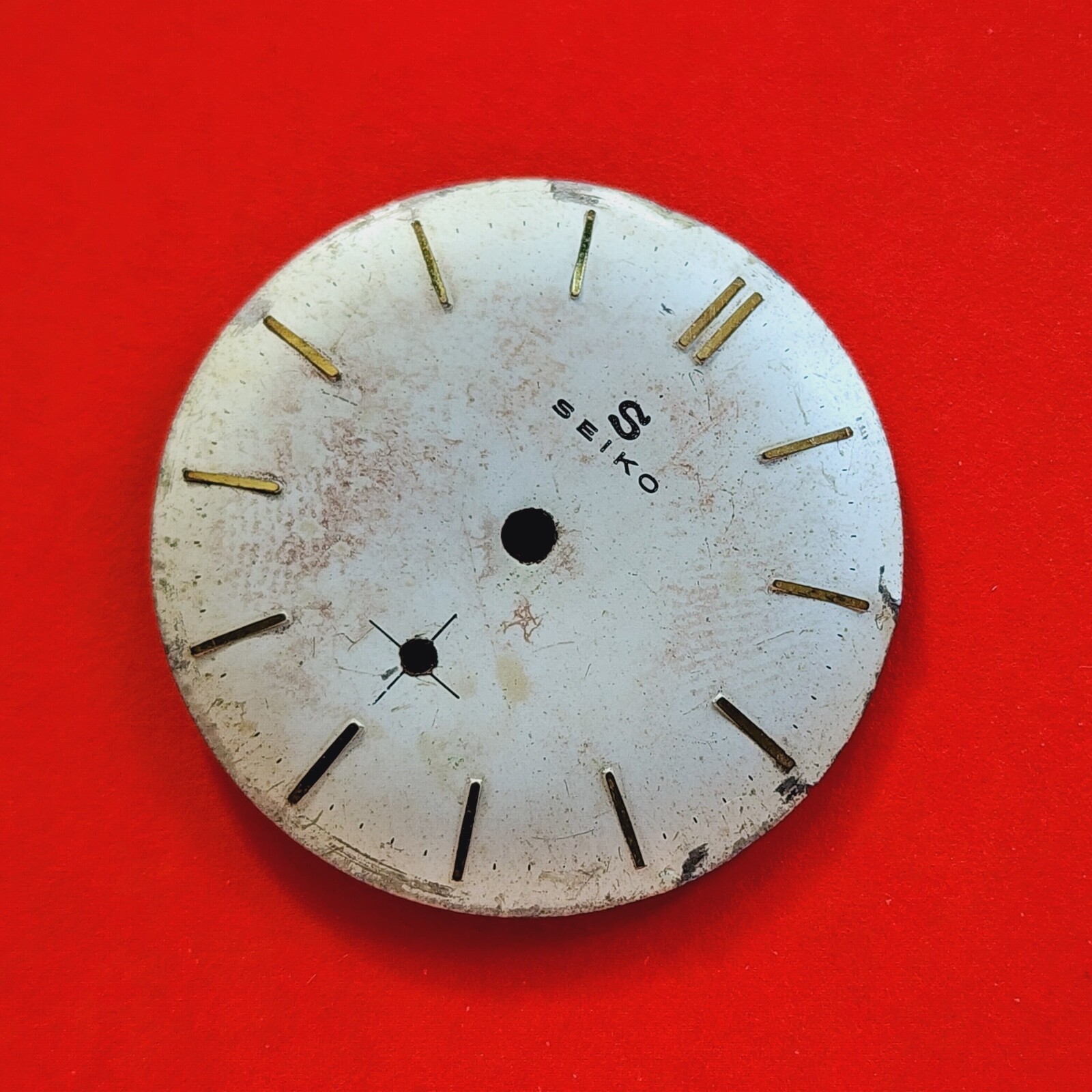 Vintage Seiko Dial With Sub Seconds Layout Vintage Parts Watchmaker Mens
