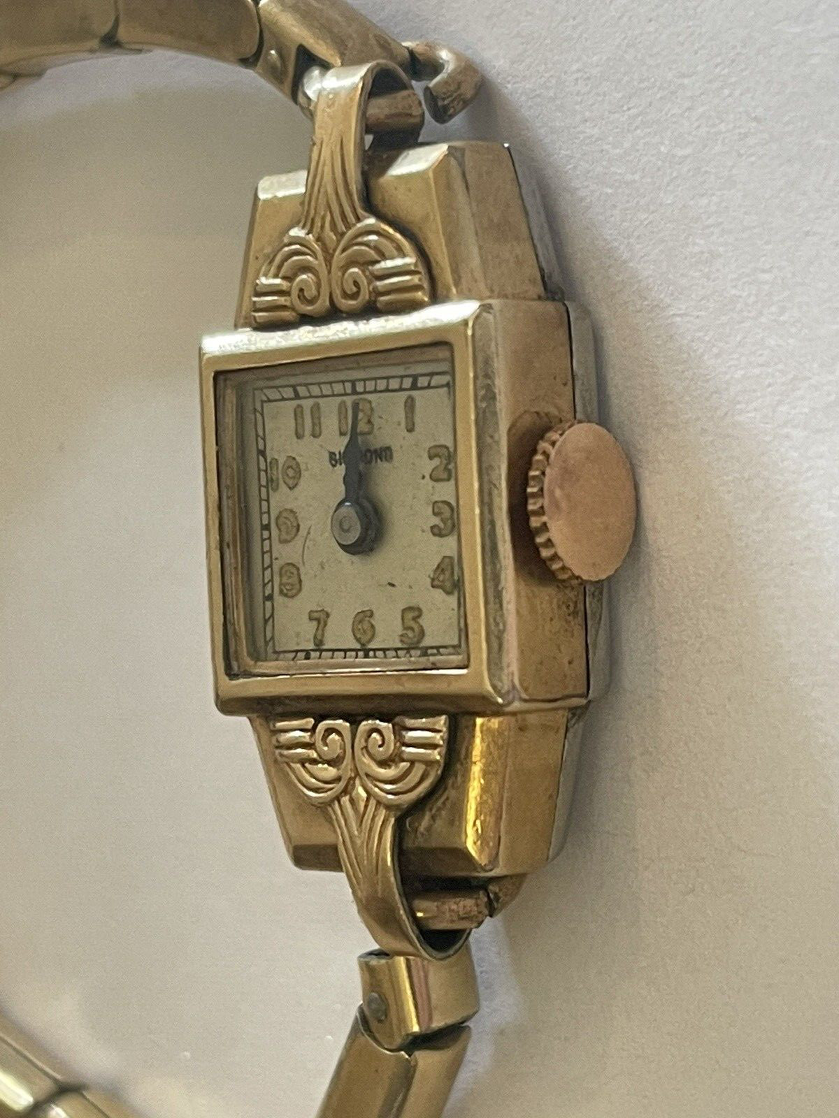 Swiss Simmons Oriental Watch Co. Speidel Watch Runs 🌺🌺