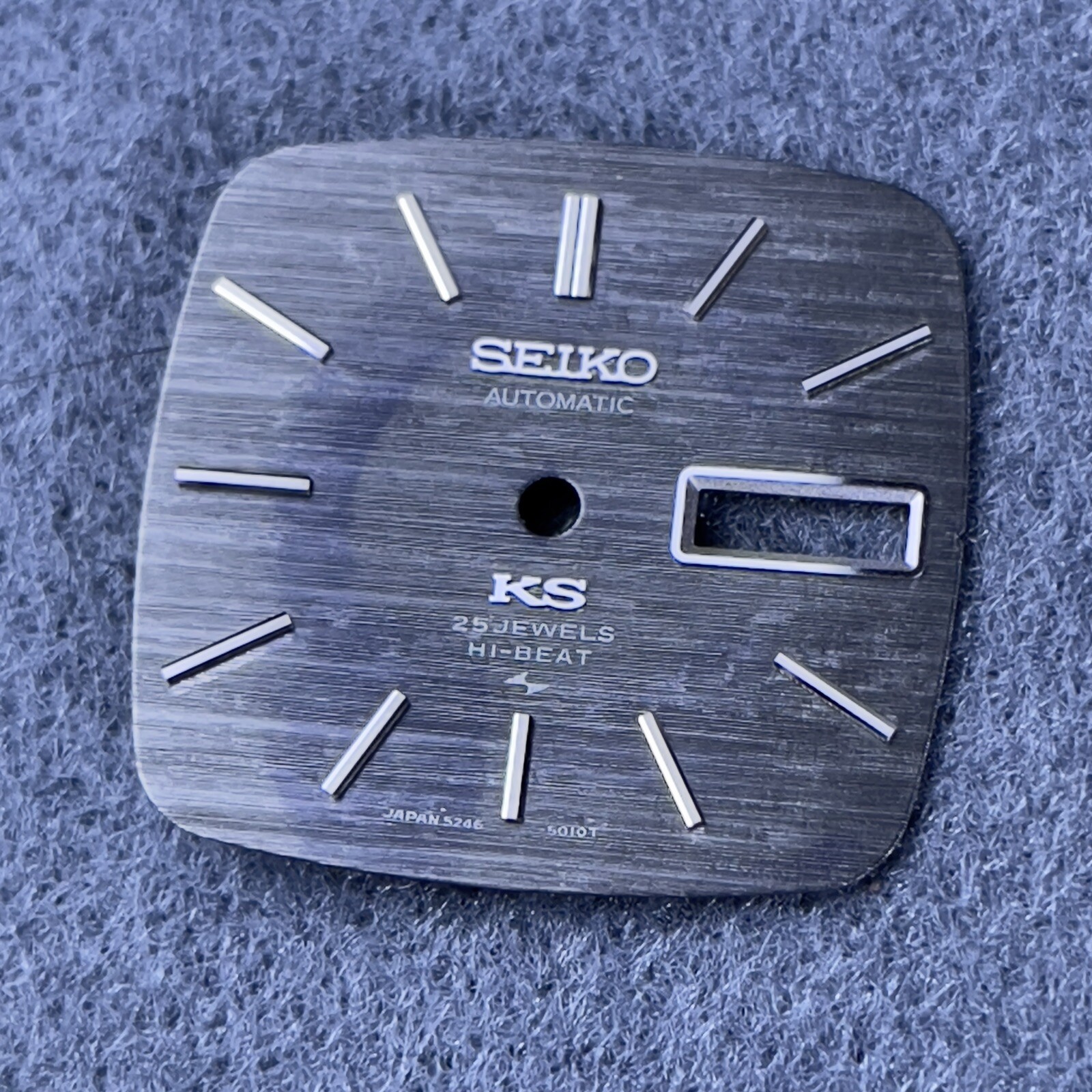 ORIGINAL NEW OLD STOCK DIAL FOR KING SEIKO5246-5010 KS HI-BEAT “DISCOLOR”