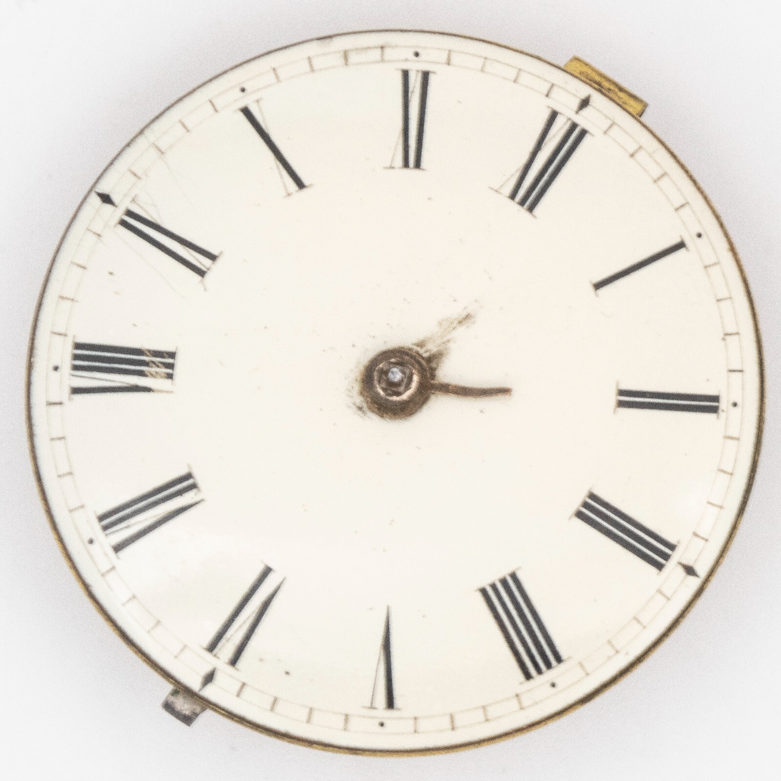 Partial Richards of London English Antique Fusee Pocket Watch Movement with Dial