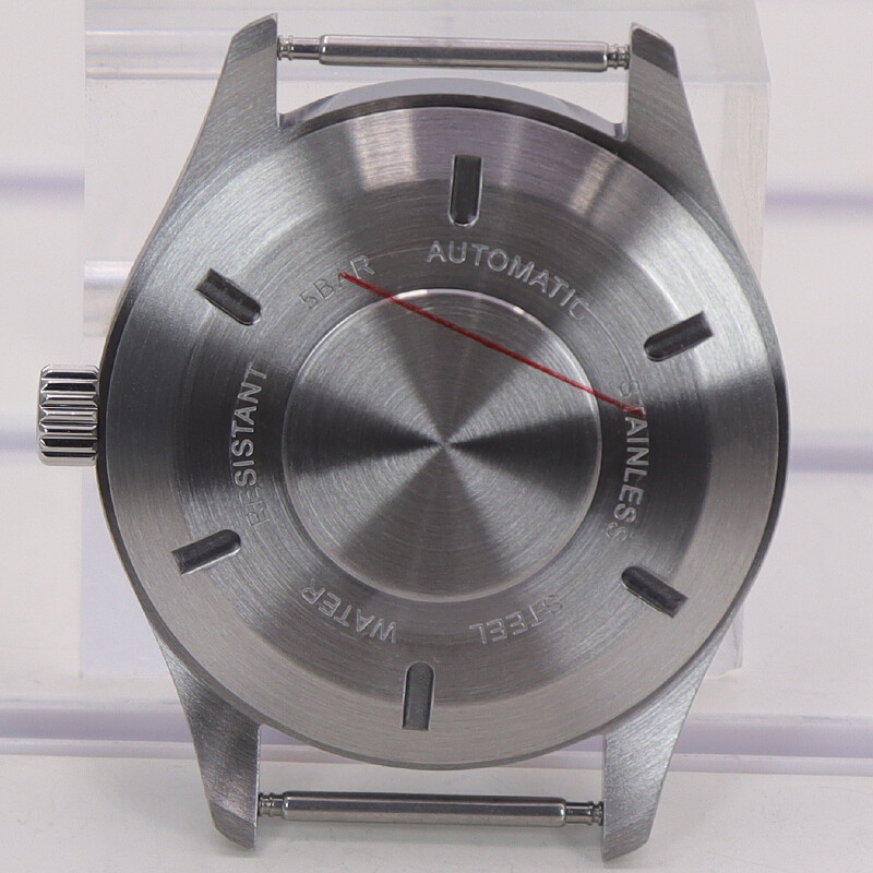 40mm Aviator watch Case 316L Stainless Steel For Seiko nh34 nh35 nh38 Movement